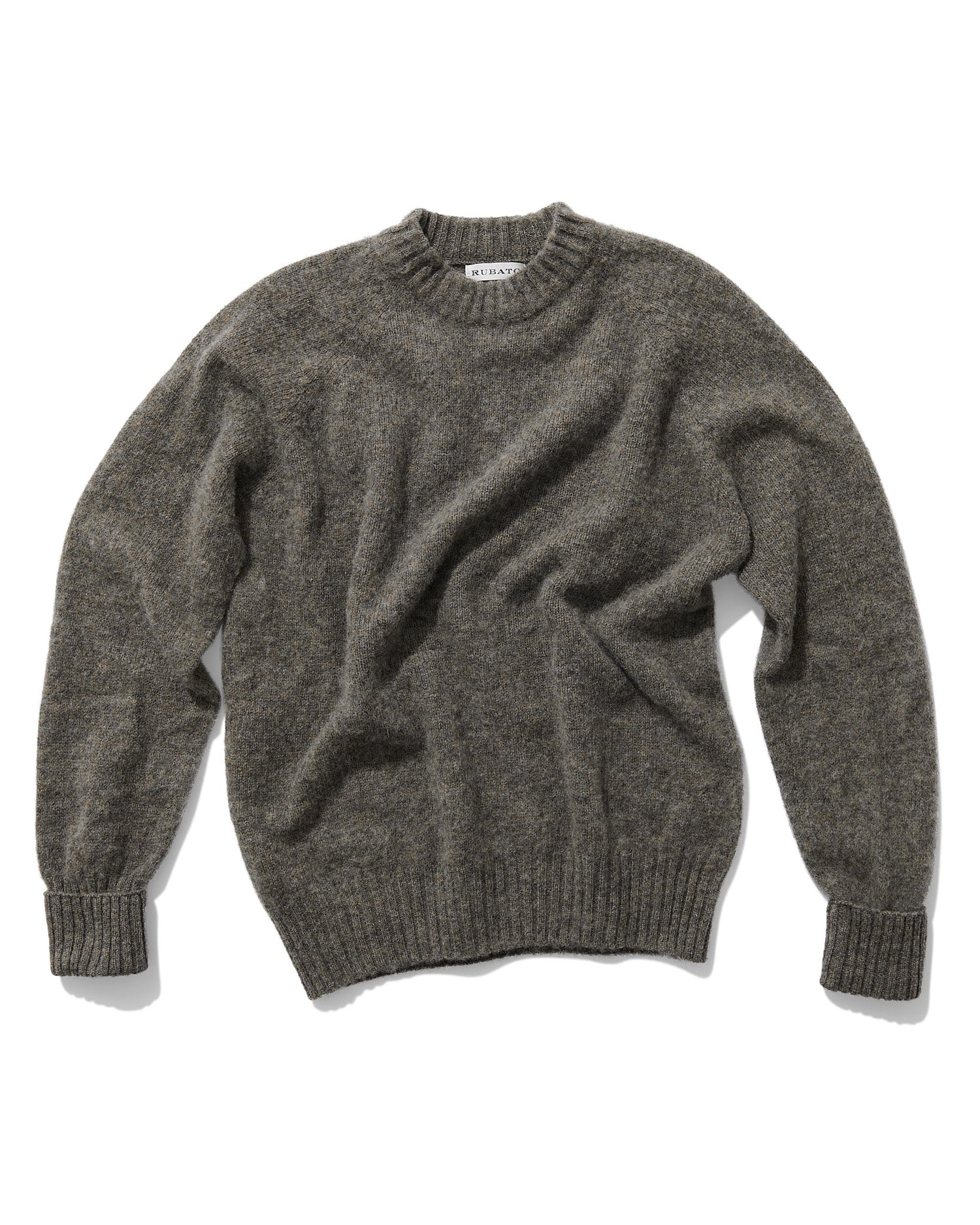 Brushed Shetland in Oyster