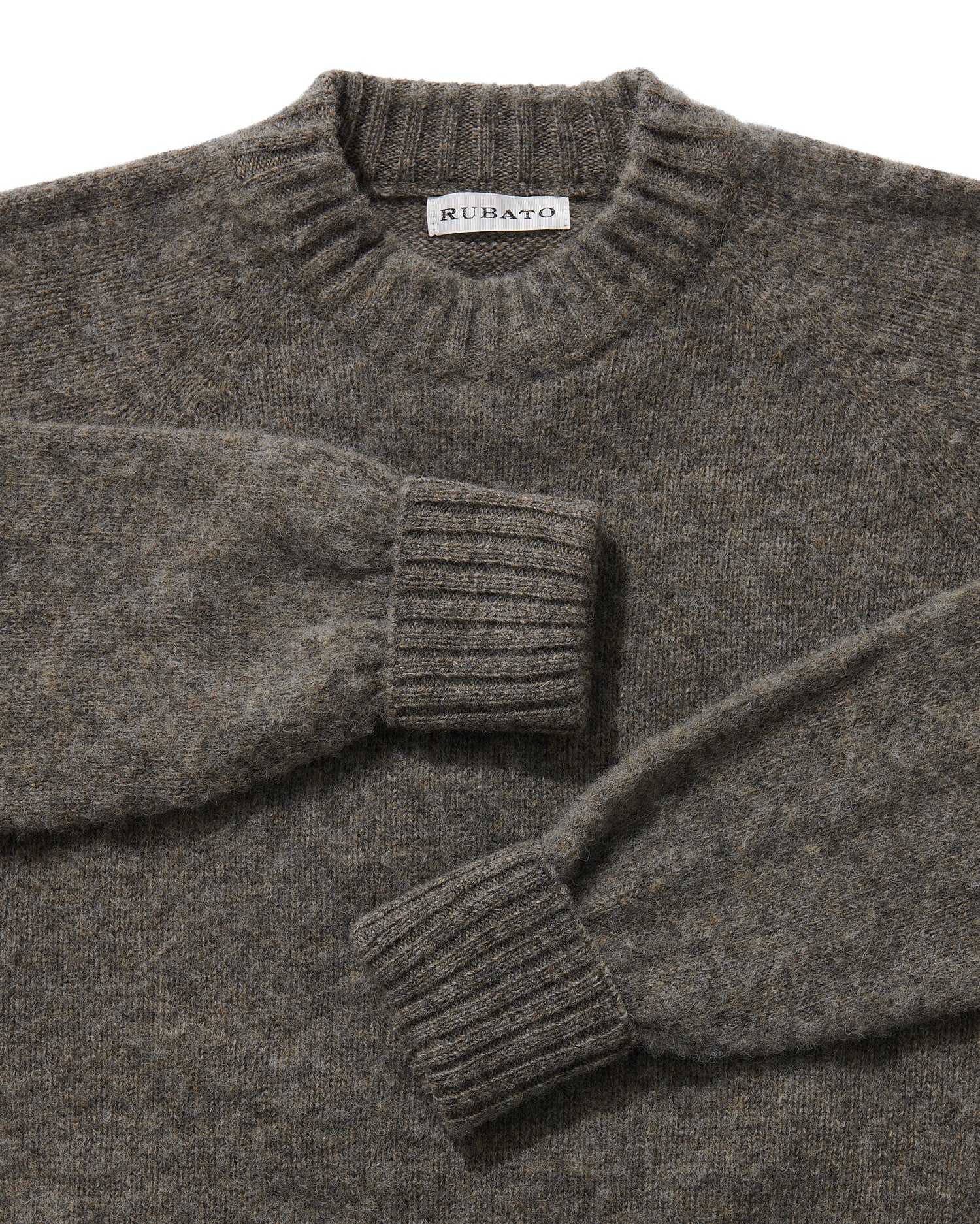 Brushed Shetland in Oyster