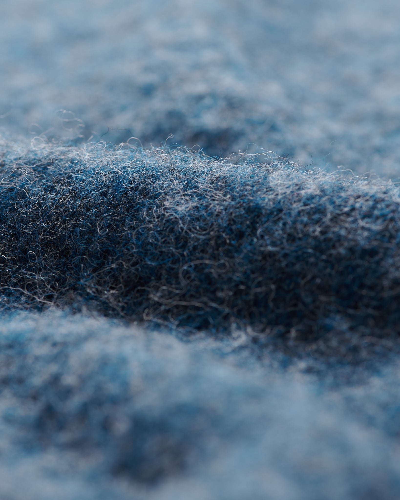 Brushed Shetland in Ocean