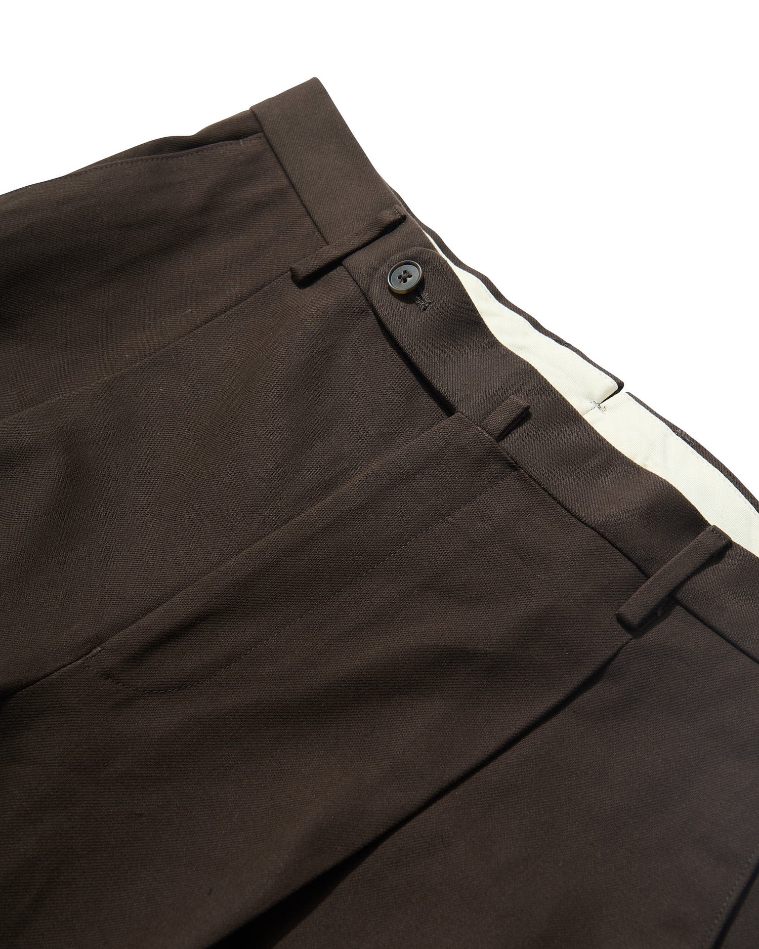 Heavy Weight Dress Chino in Dark Brown