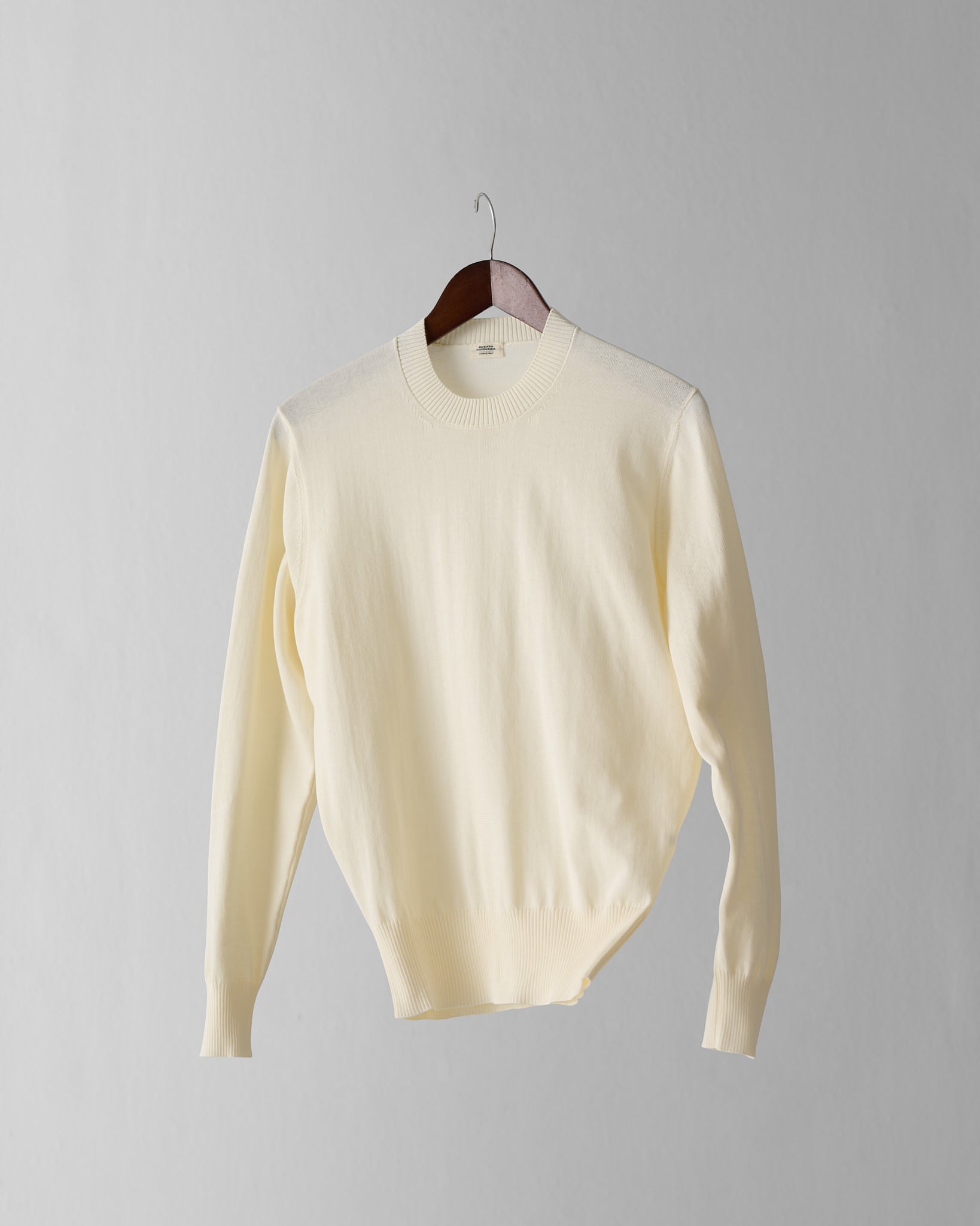 Nonpareil Long Sleeve Crew in Nuage