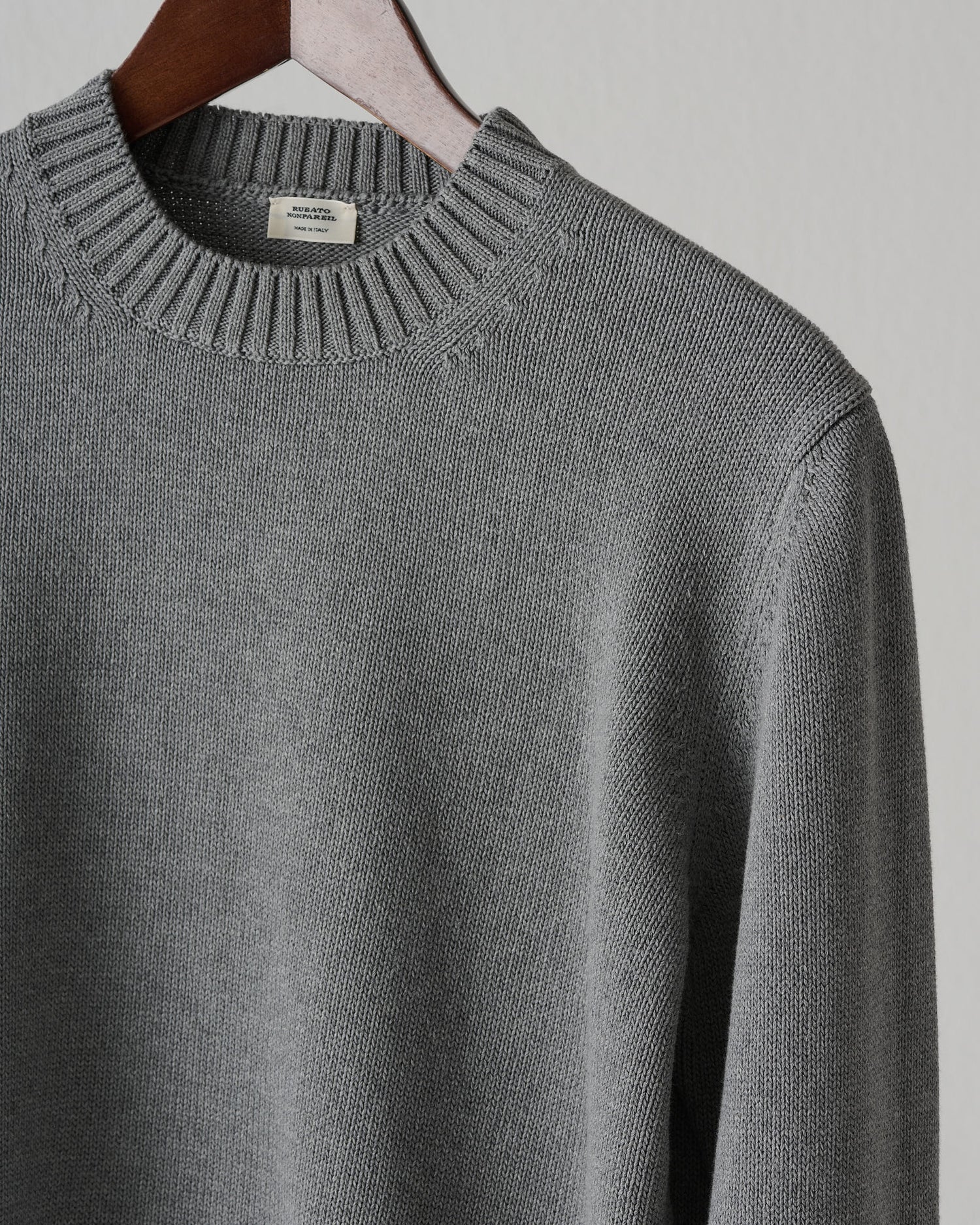 Nonpareil Heavy Crew Neck Grigio