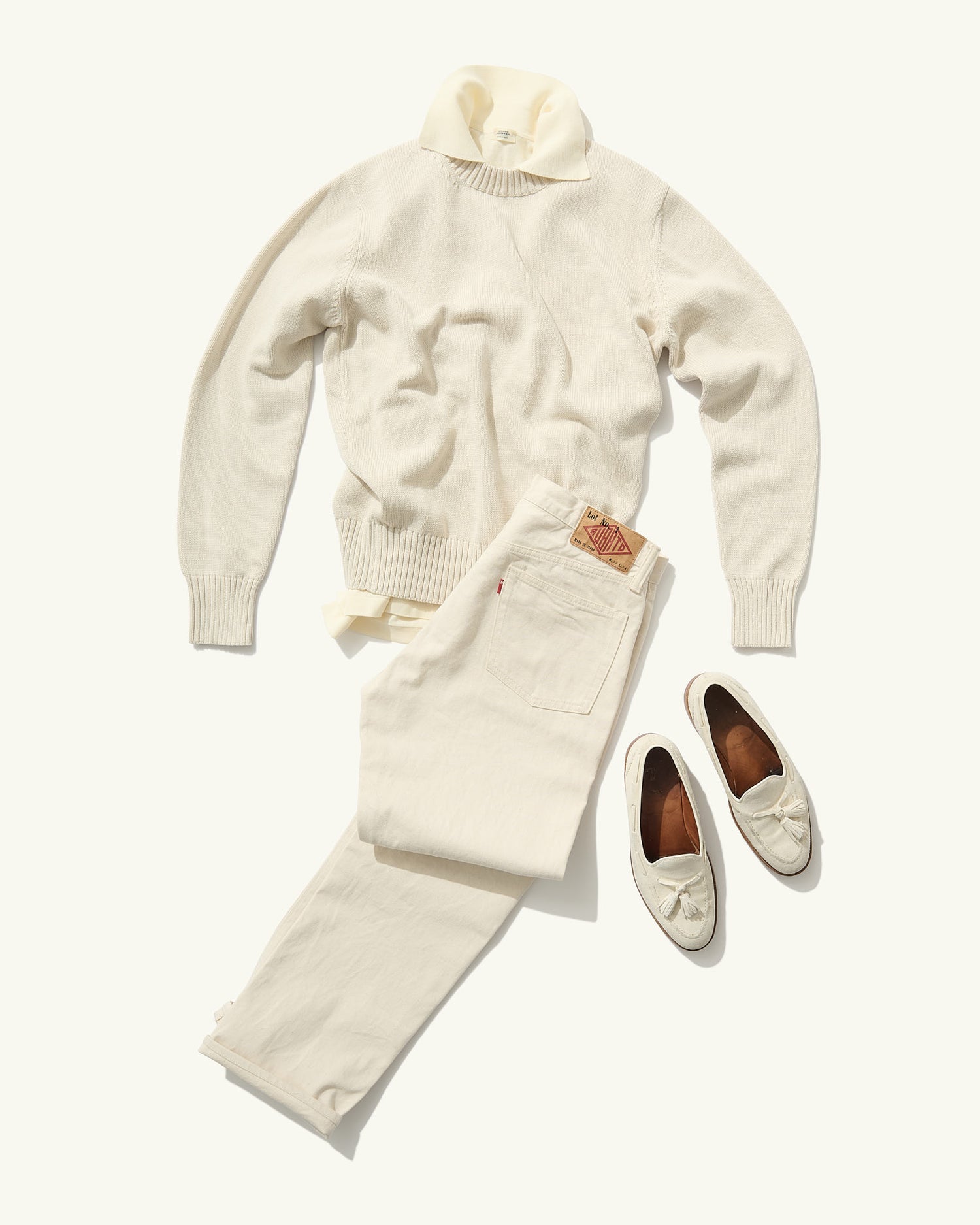 Nonpareil Heavy Crew Neck Bone