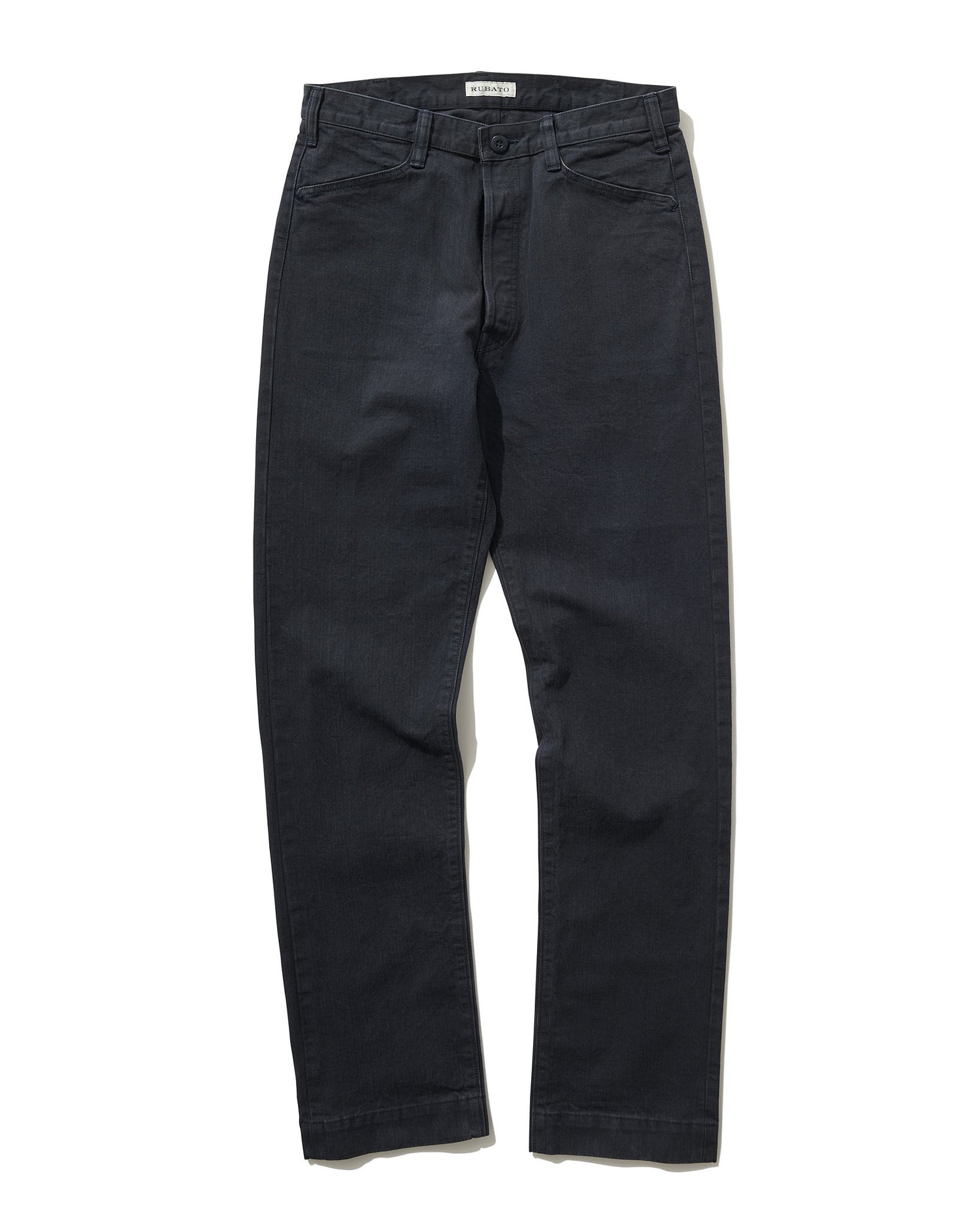 French Pocket Trouser in Navy HBT