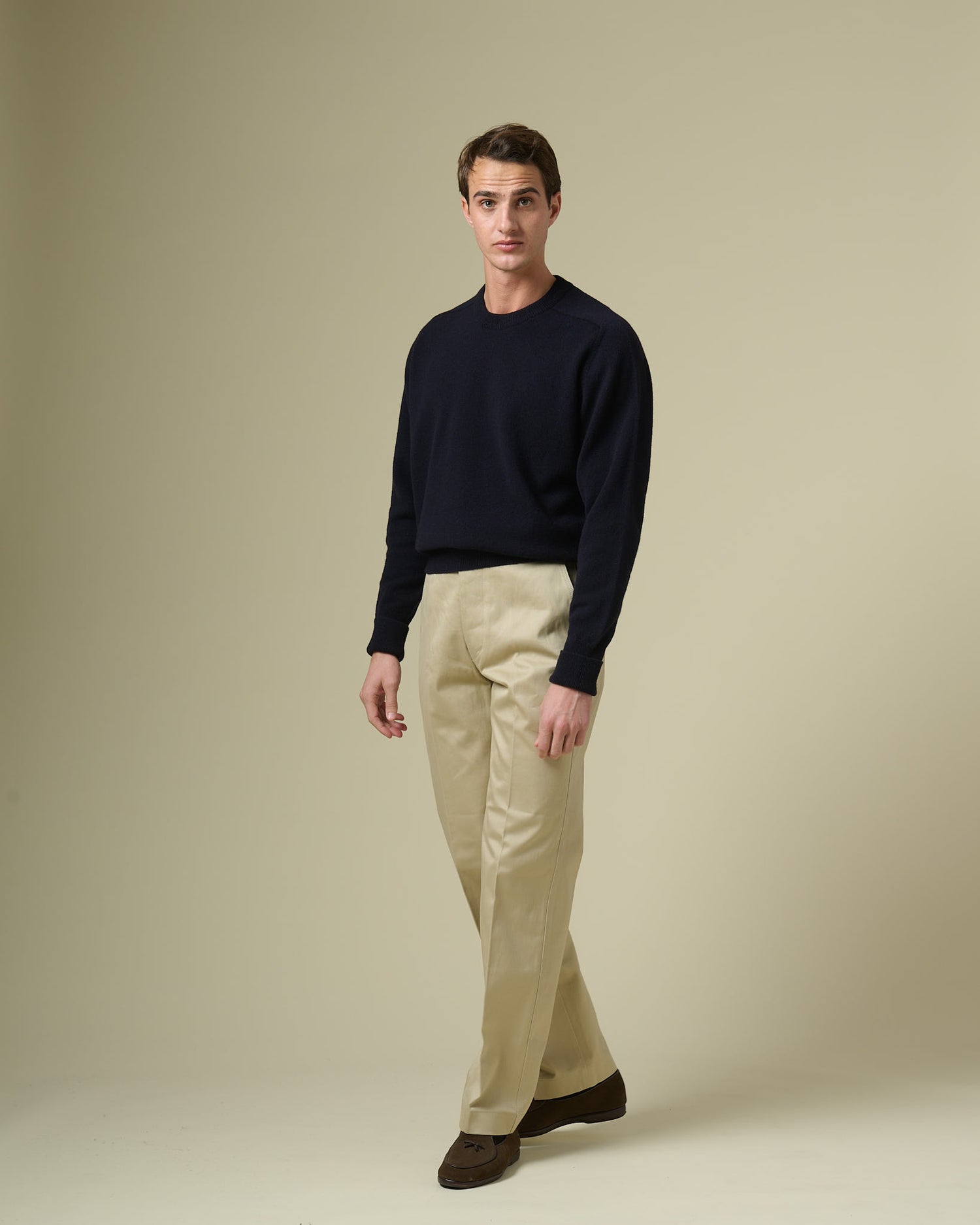Officer's Chino in Khaki