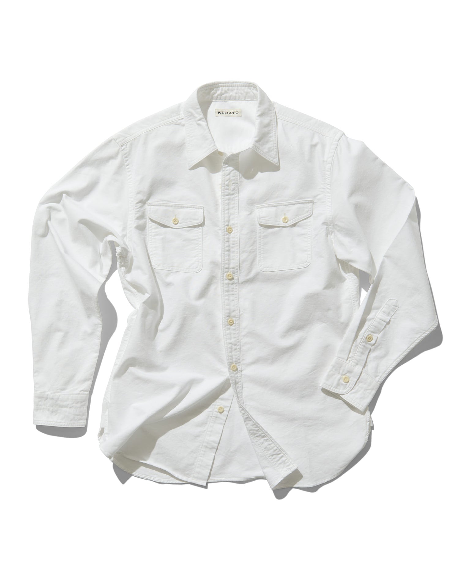"R" Shirt in Classic White