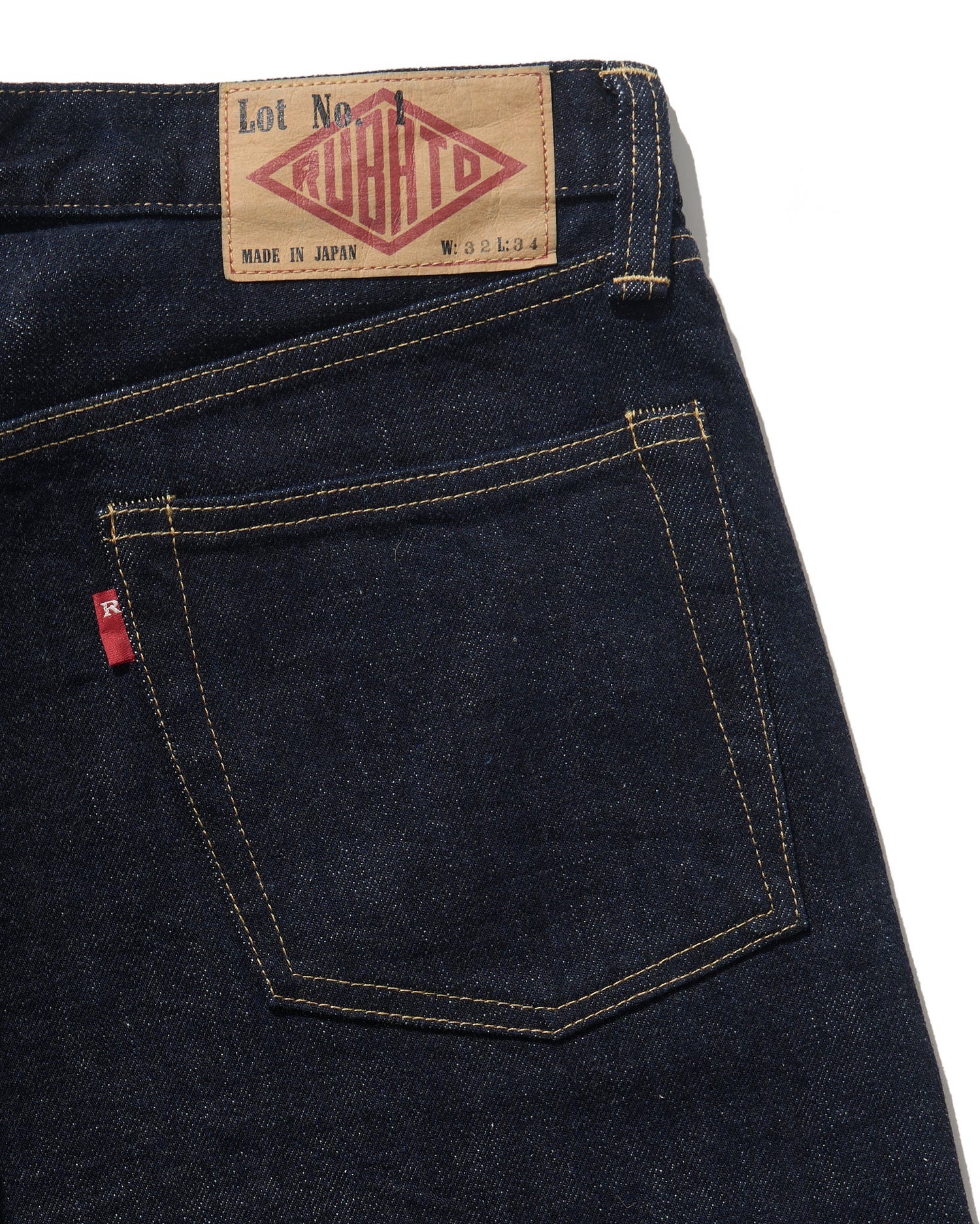 Lot Nr. 1 Denim in Dark Blue Rinse