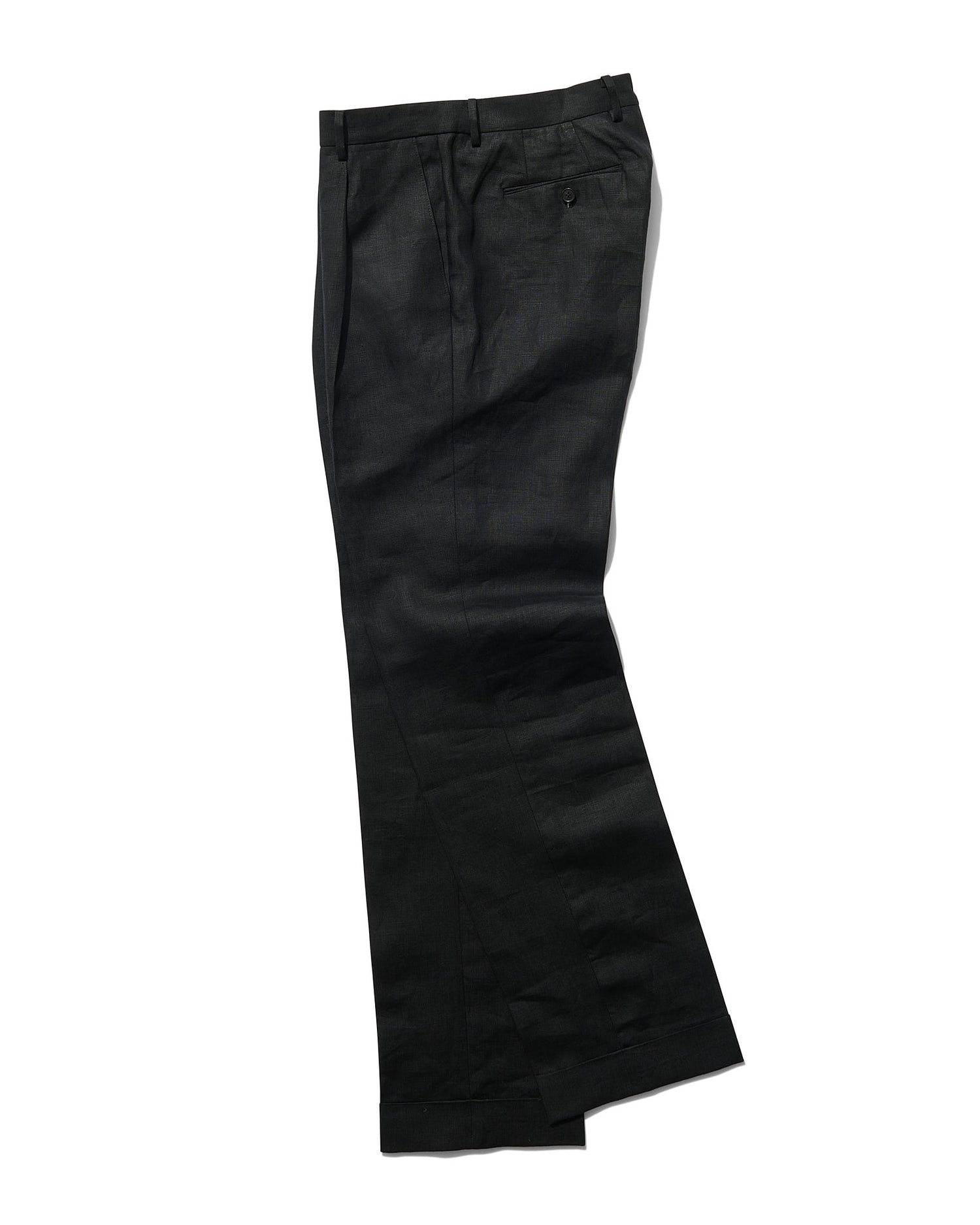 Linen Slacks in Black