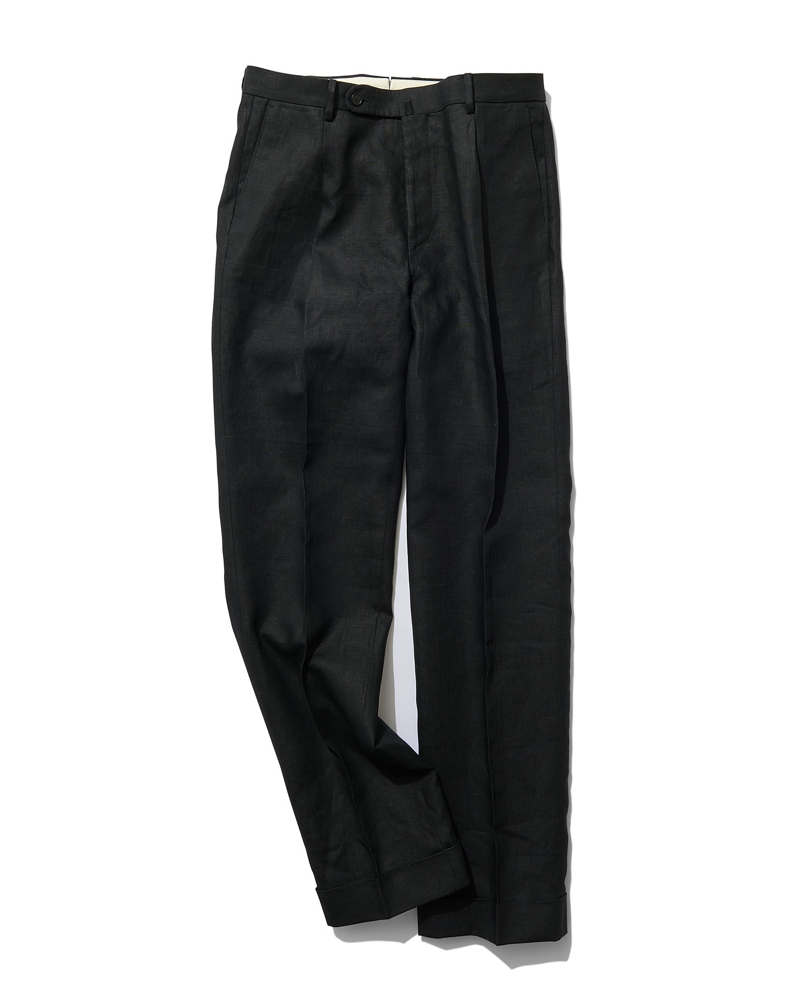 Linen Slacks in Black