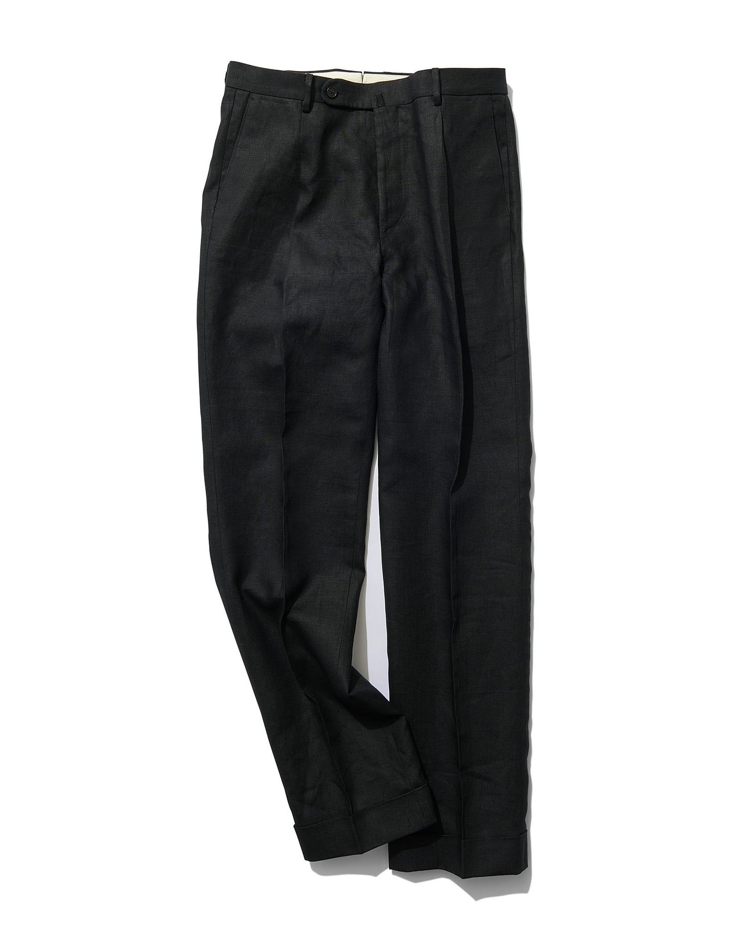 Linen Slacks in Black