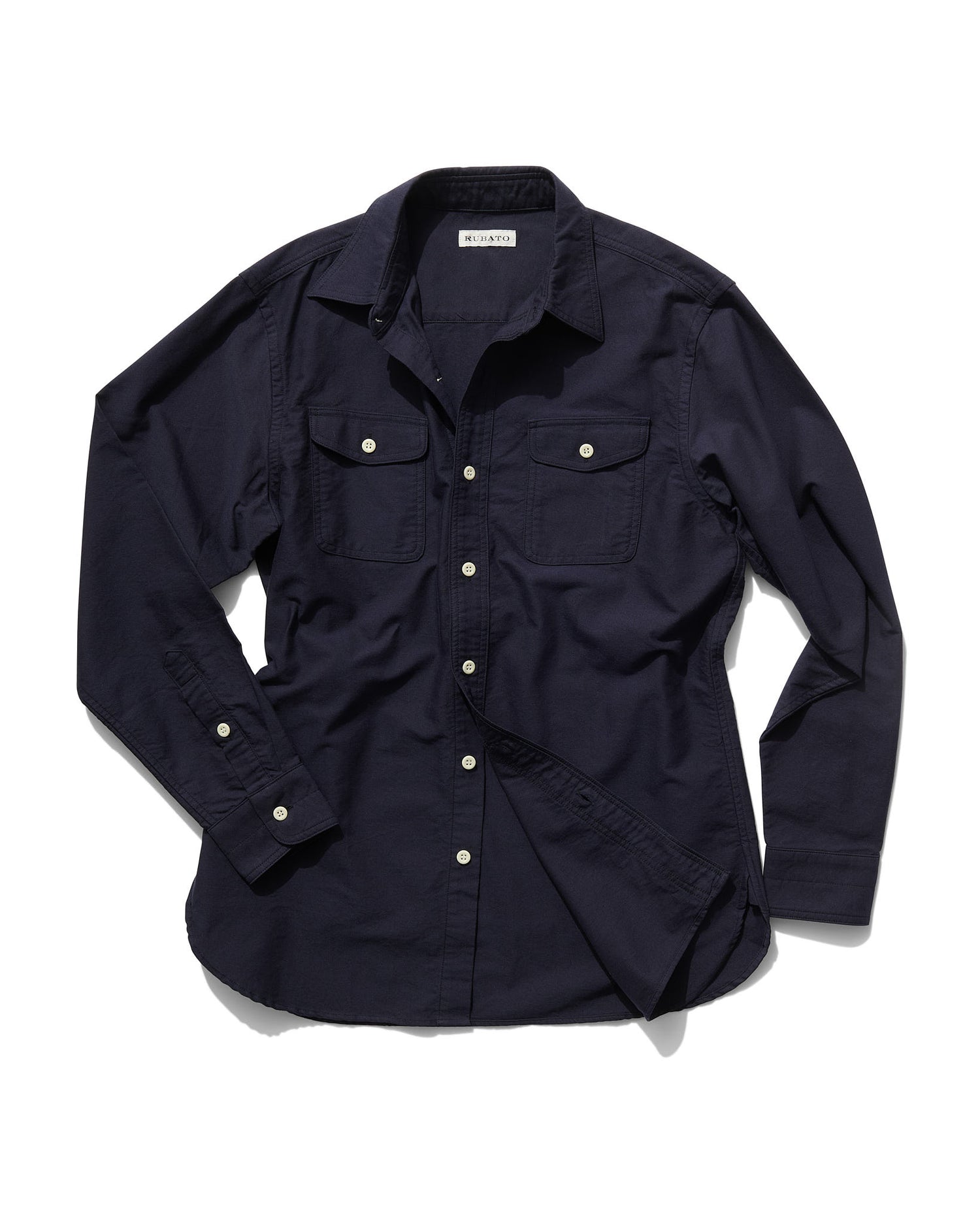 "R" Shirt in Navy