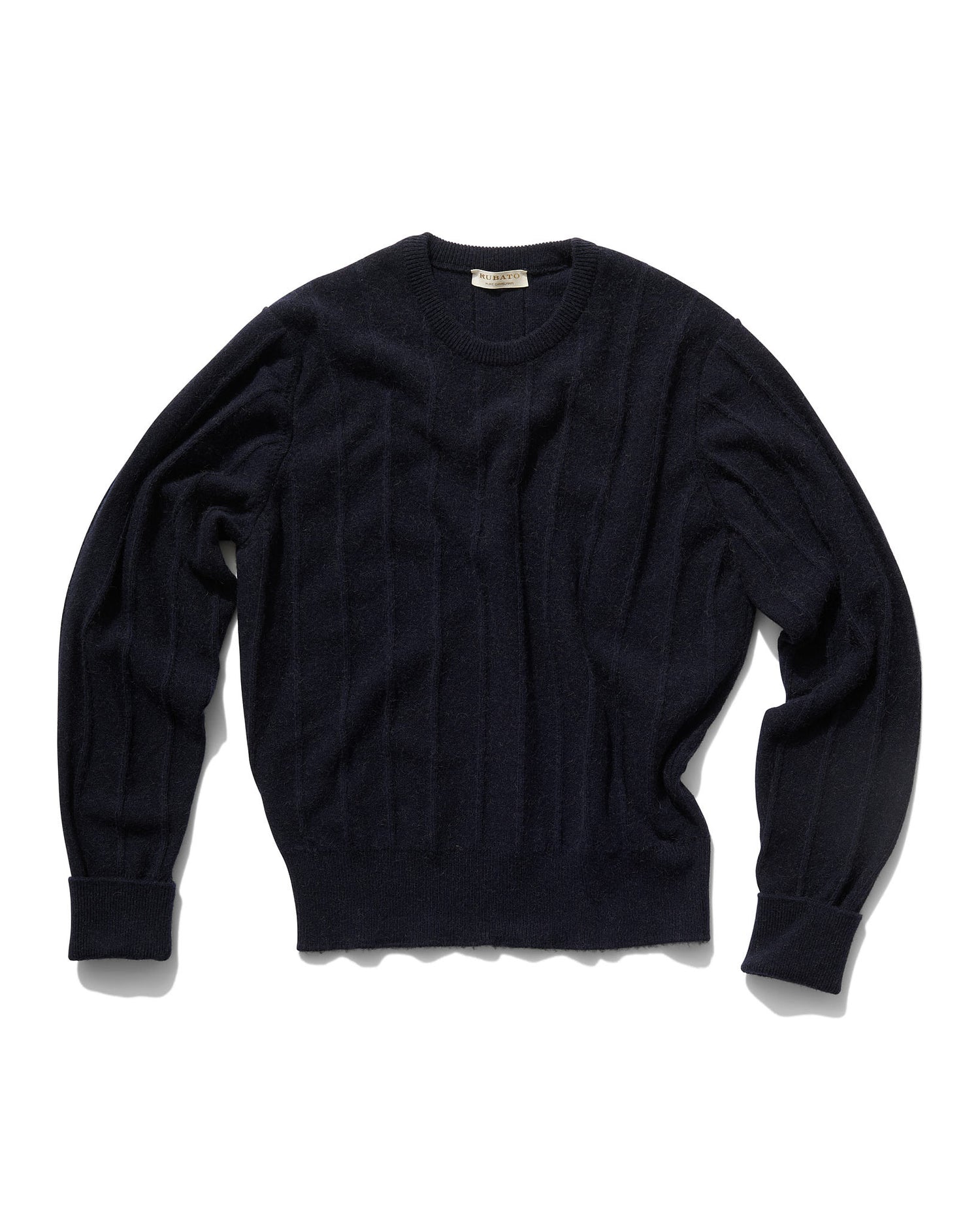 Camelhair Ridge Crew in Navy