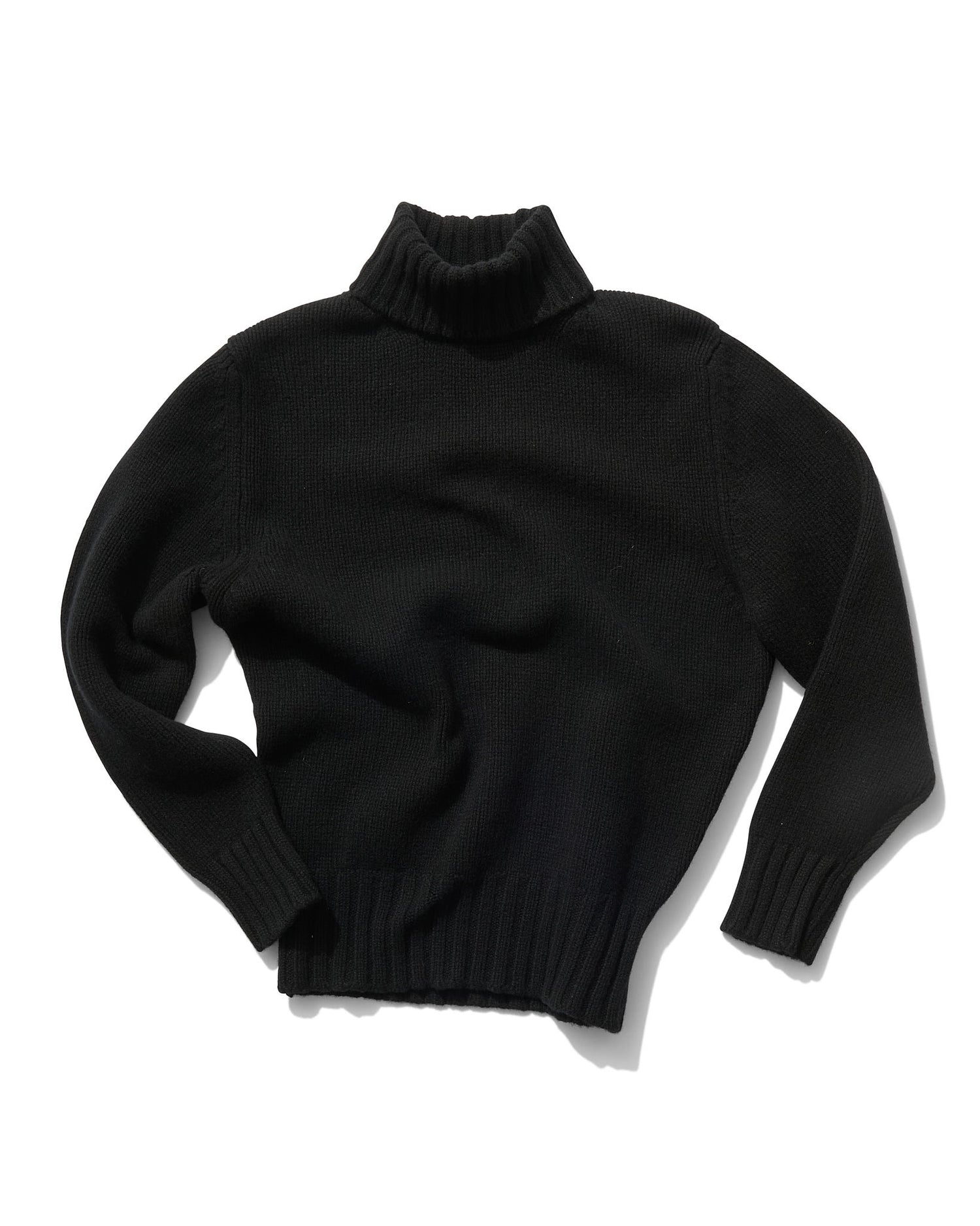 Explorer's Roll Neck in Black