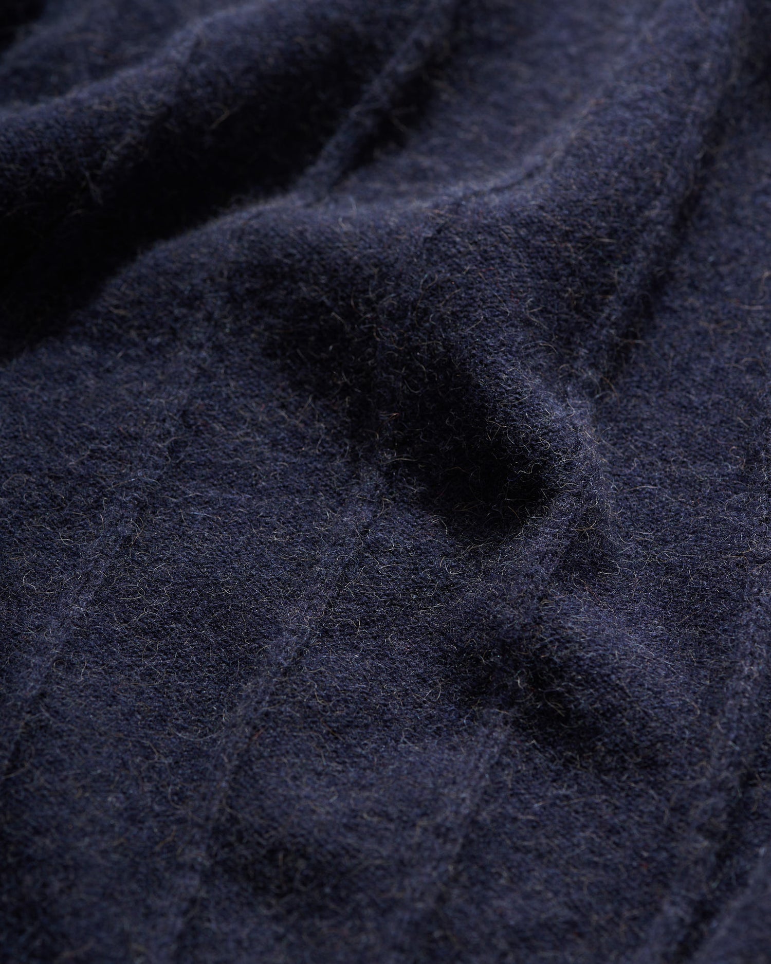 Camelhair Ridge Crew in Navy
