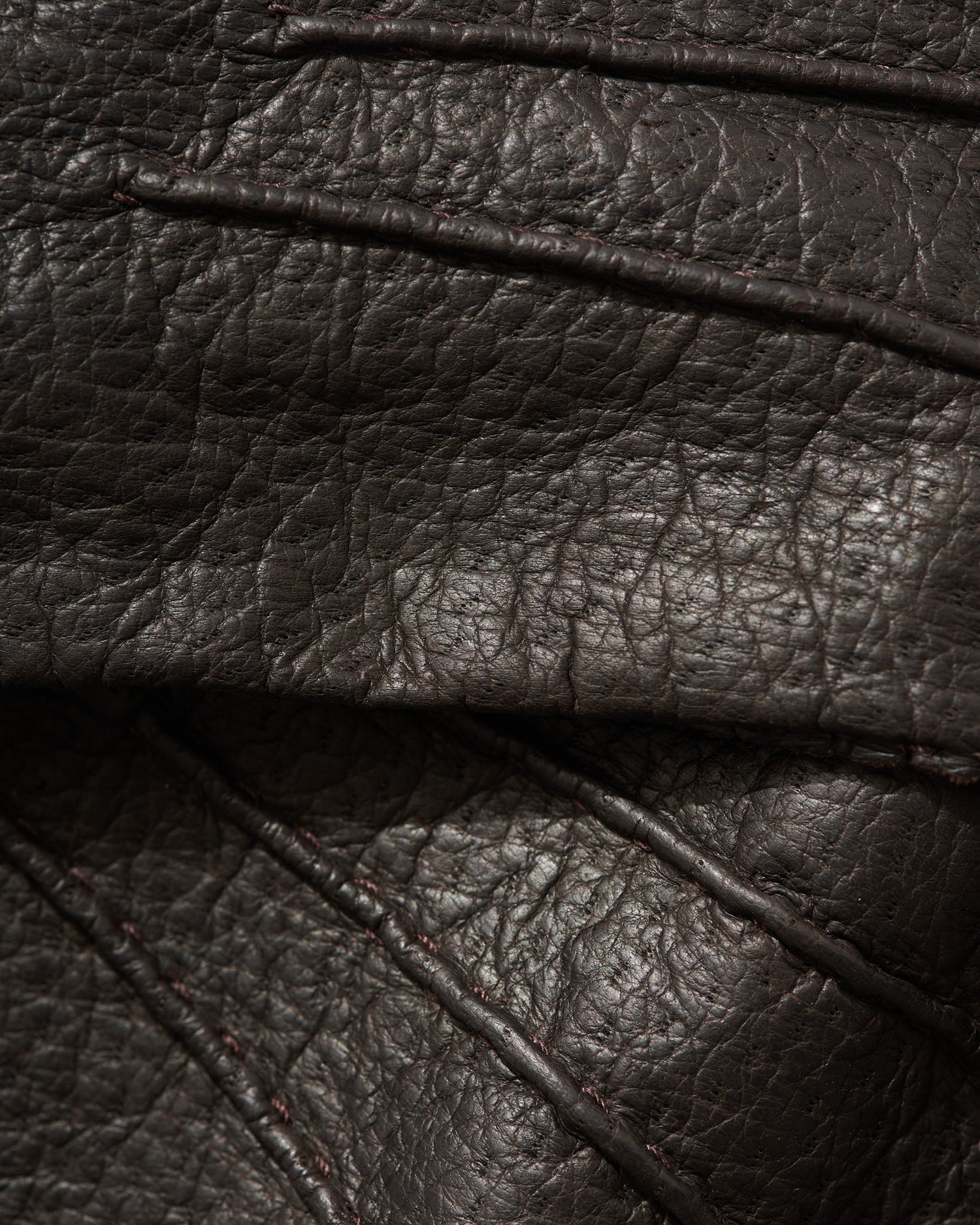 Peccary Gloves in Dark Brown