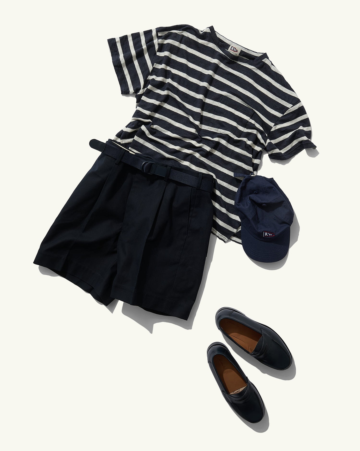 RYC Linen T-Shirt in Regatta