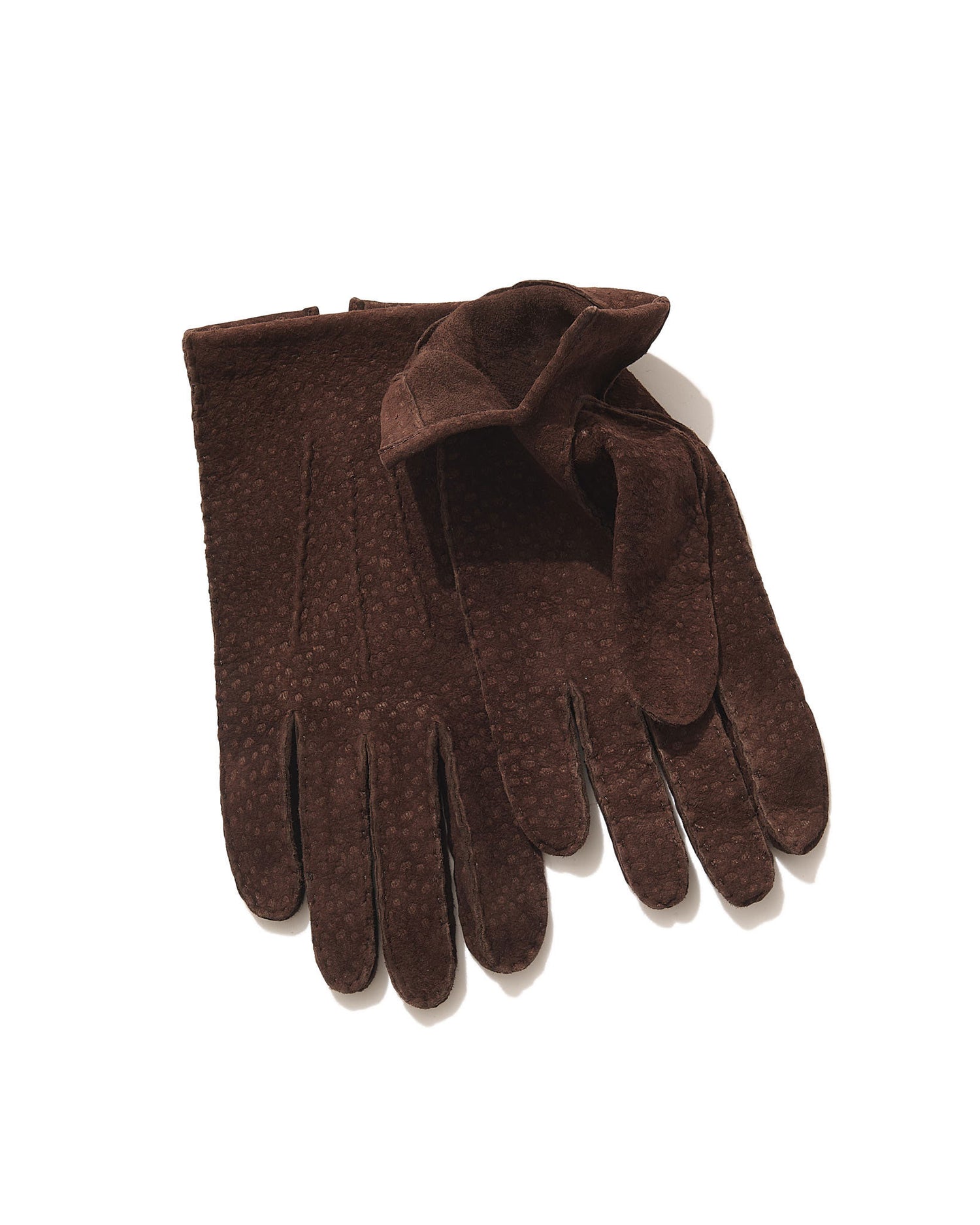 Unlined Carpincho Gloves in Mocha