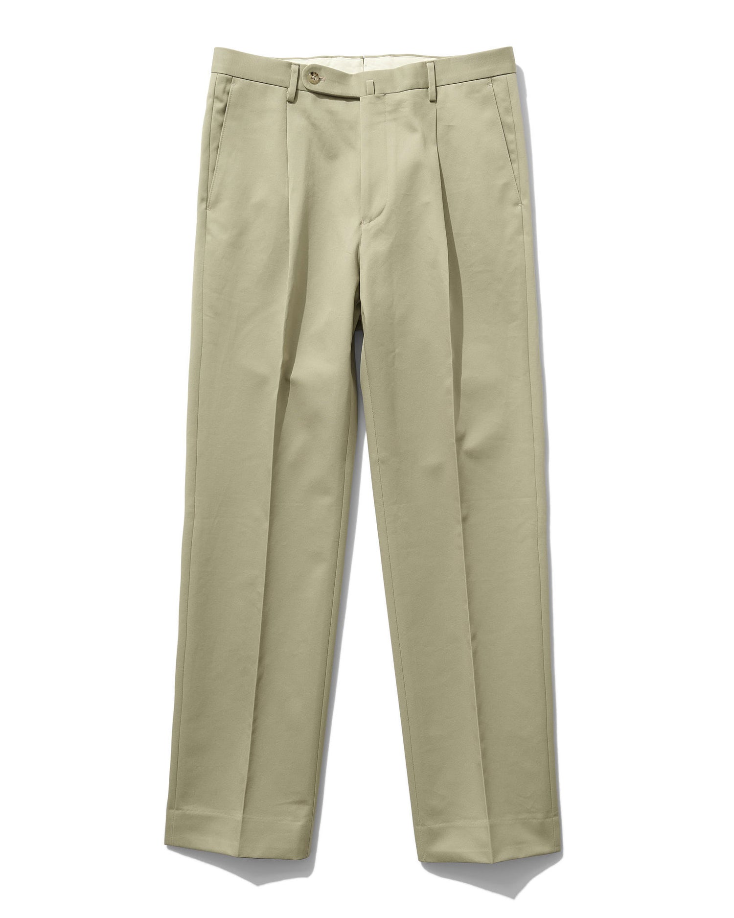 Cotton Slacks in Khaki