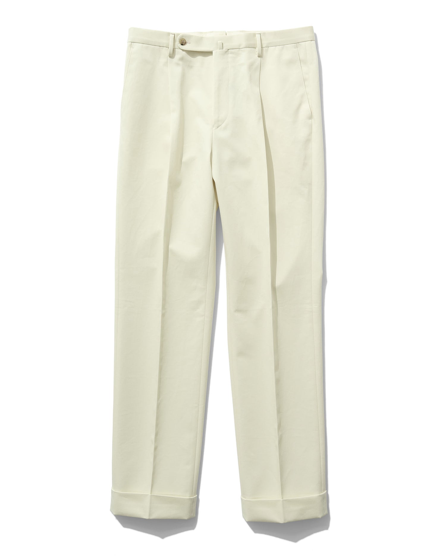 Cotton Slacks in Cream
