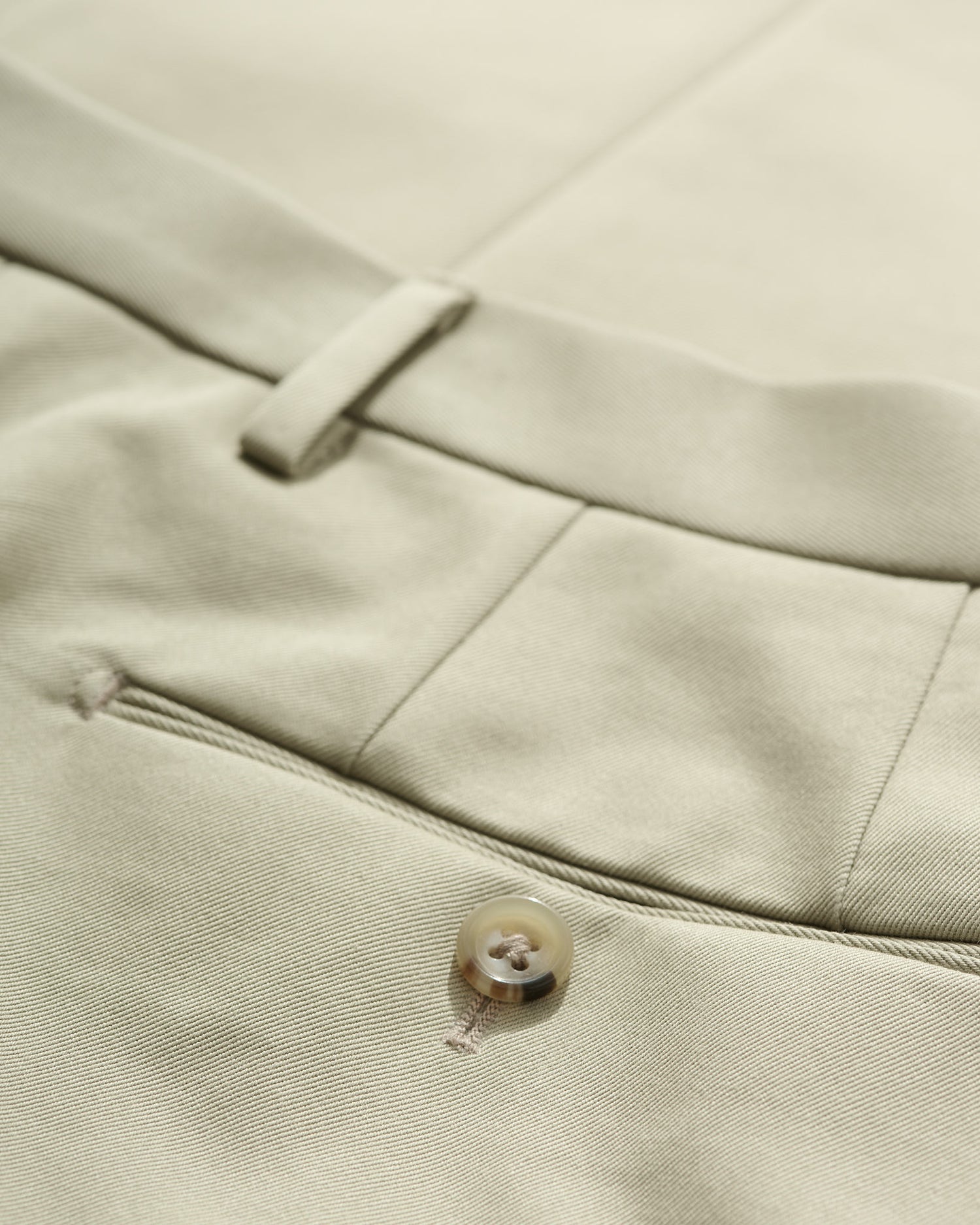 Cotton Slacks in Khaki