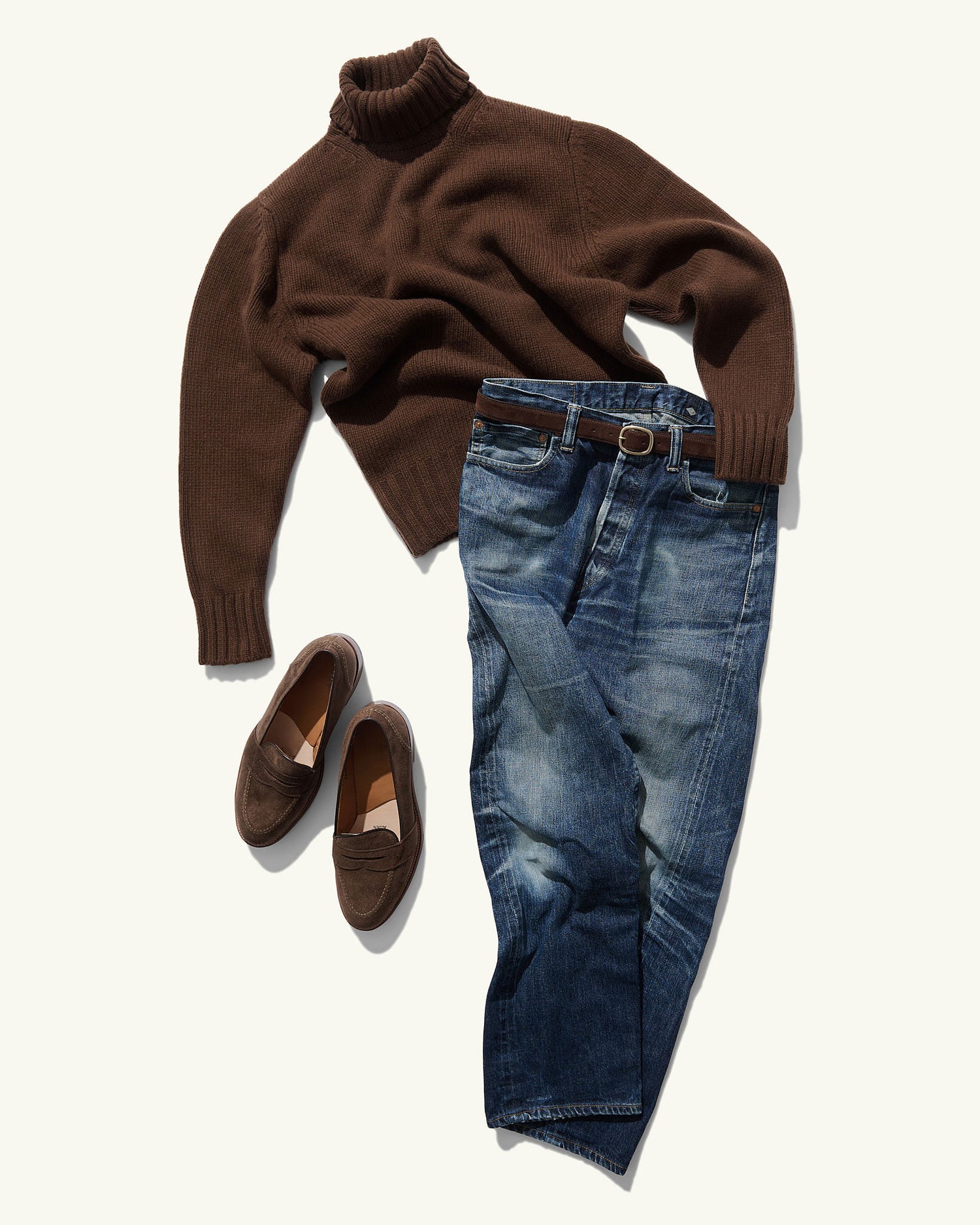 Explorer's Roll Neck in Hazel