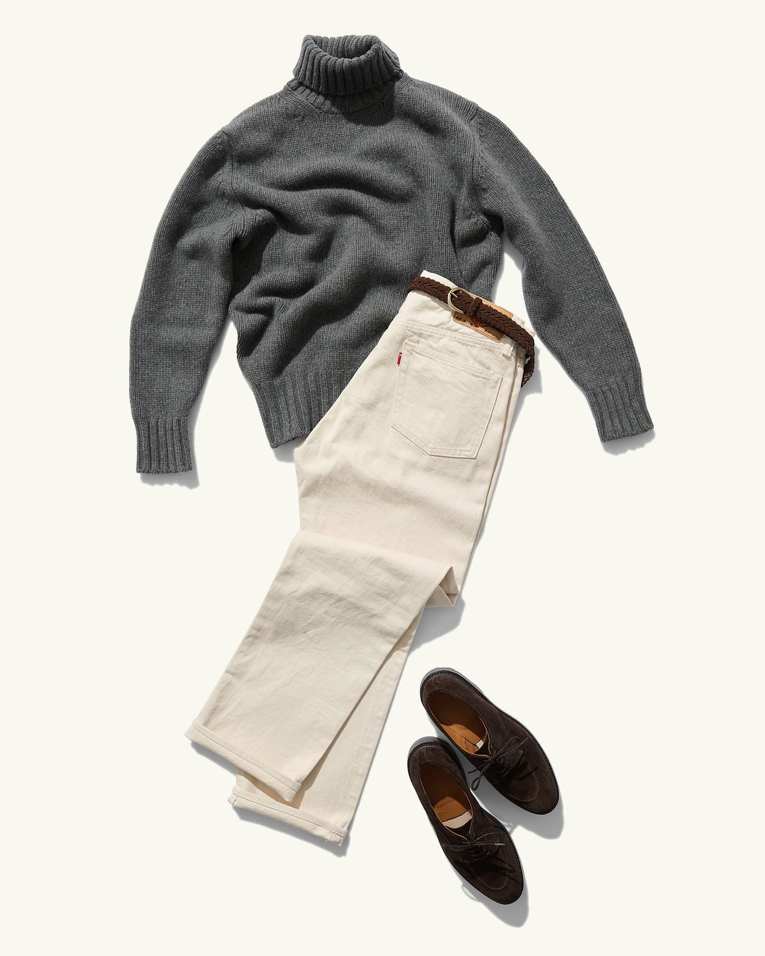 Explorer's Roll Neck in Graphite