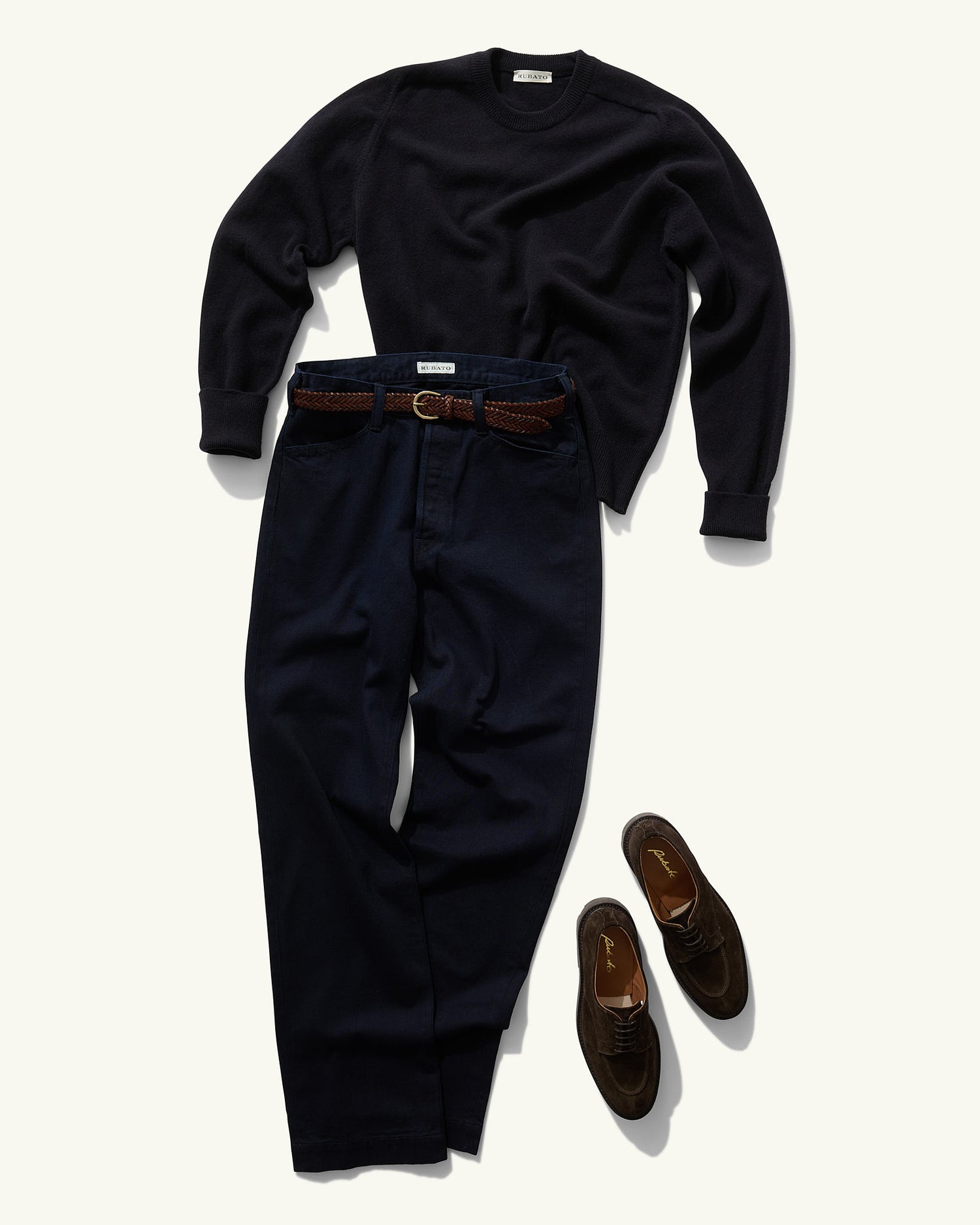 French Pocket Deck Pant in Indigo Denim