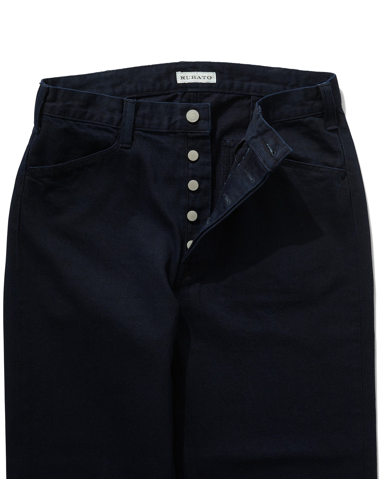French Pocket Deck Pant in Indigo Denim