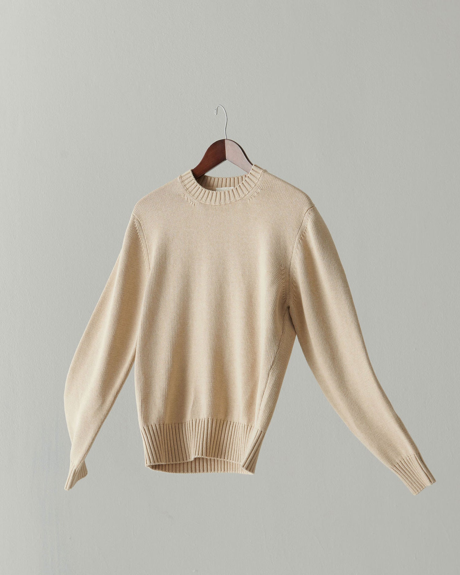 Nonpareil Heavy Crew Neck Crema Toscana