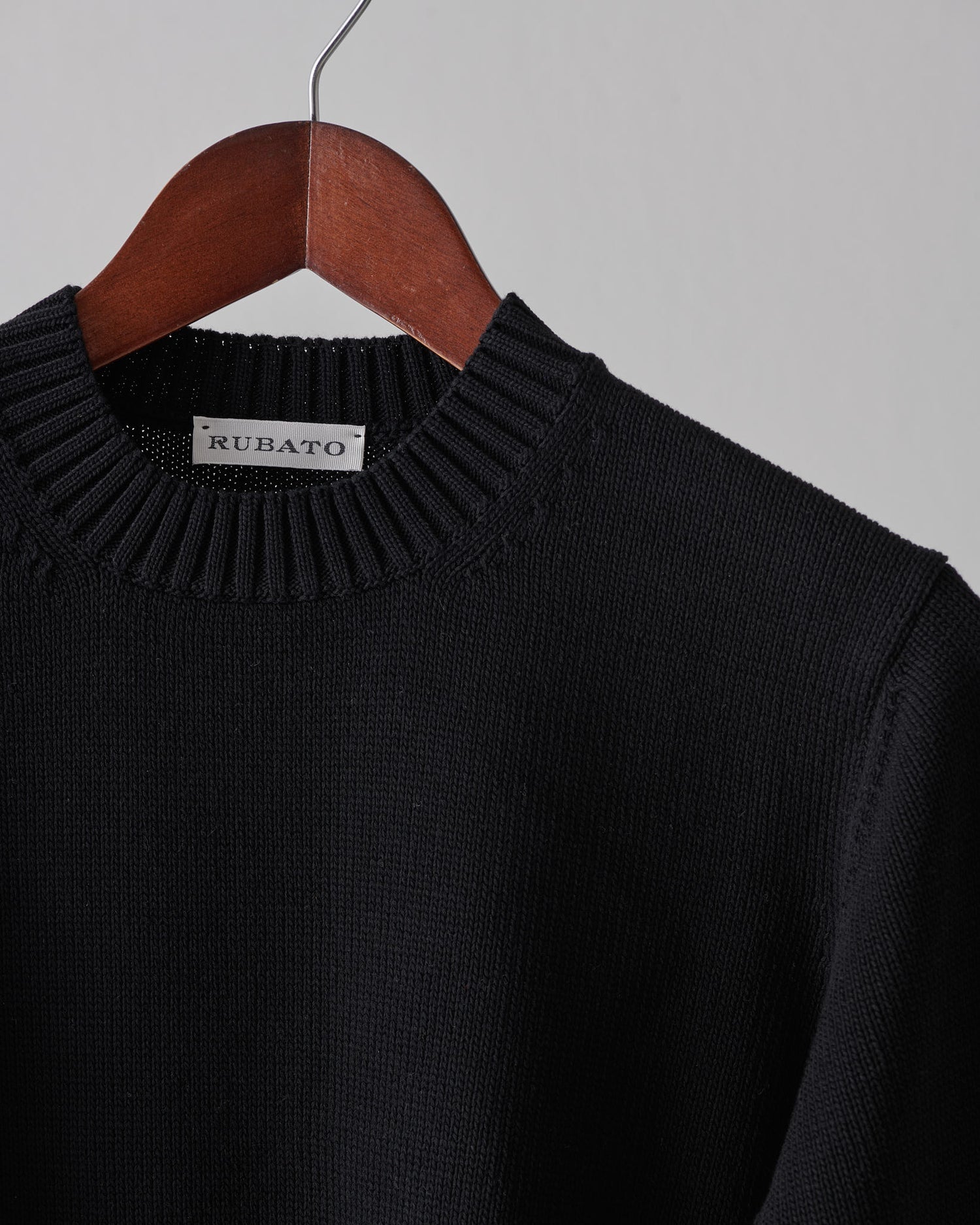 Nonpareil Heavy Crew Neck Nero