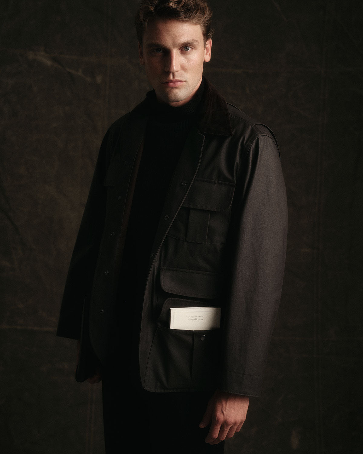 American Hunting Jacket in Dark Brown