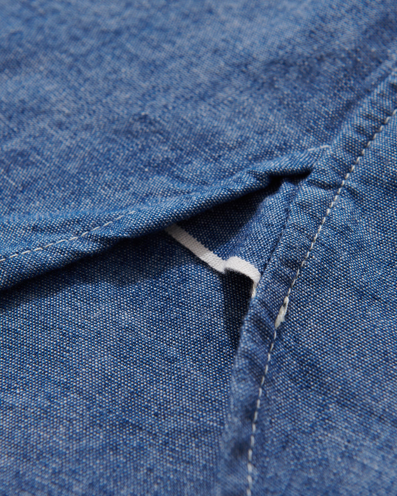 "R" Shirt in Classic Chambray