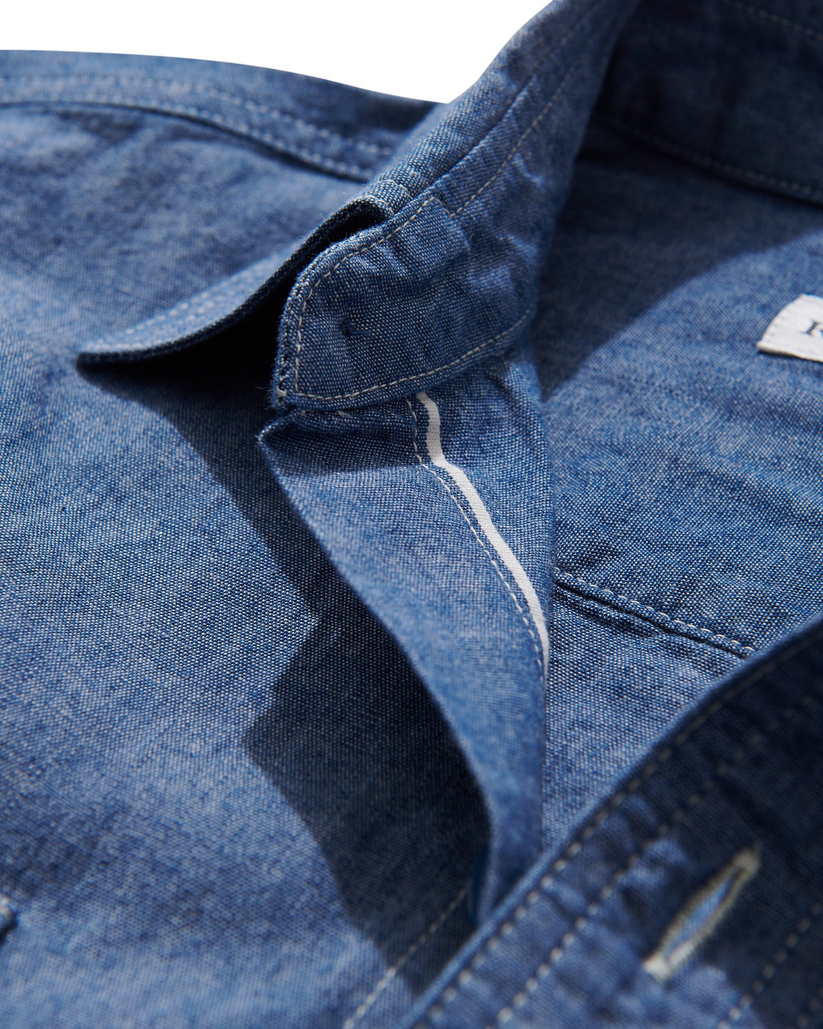 "R" Shirt in Classic Chambray