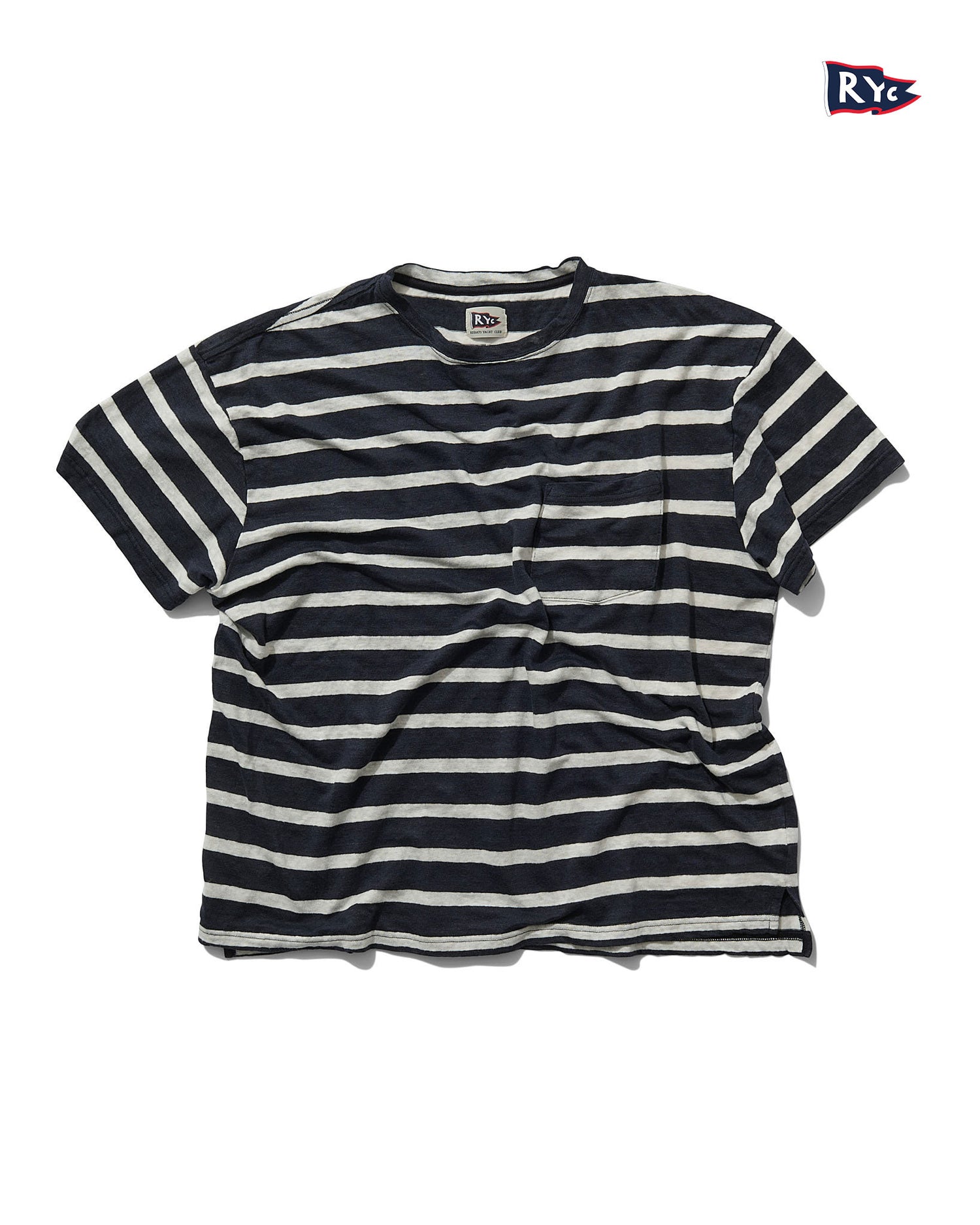 RYC Linen T-Shirt in Regatta