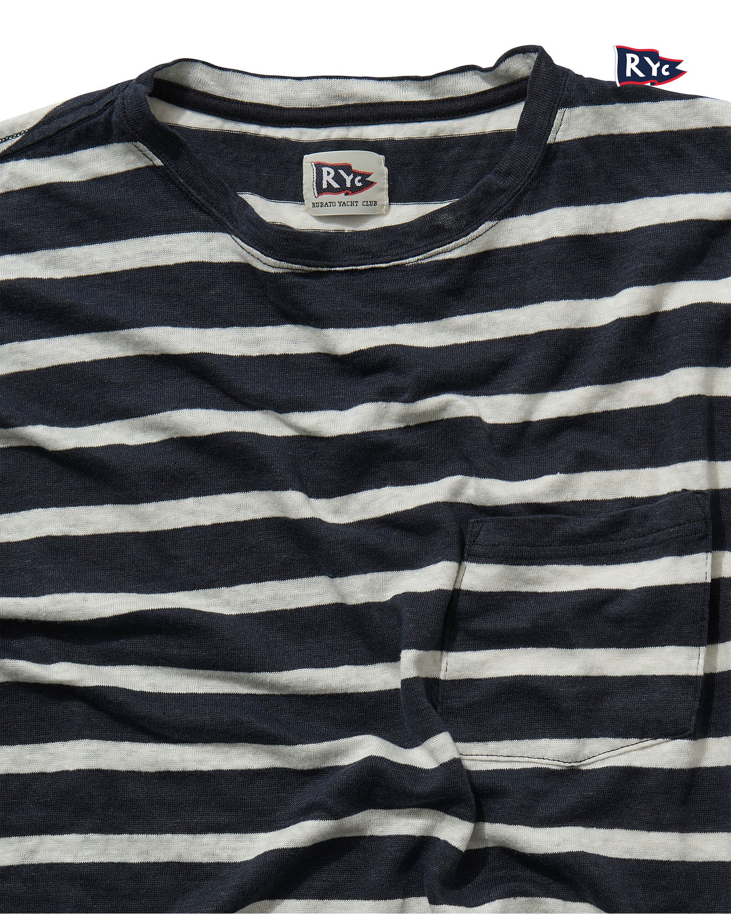 RYC Linen T-Shirt in Regatta