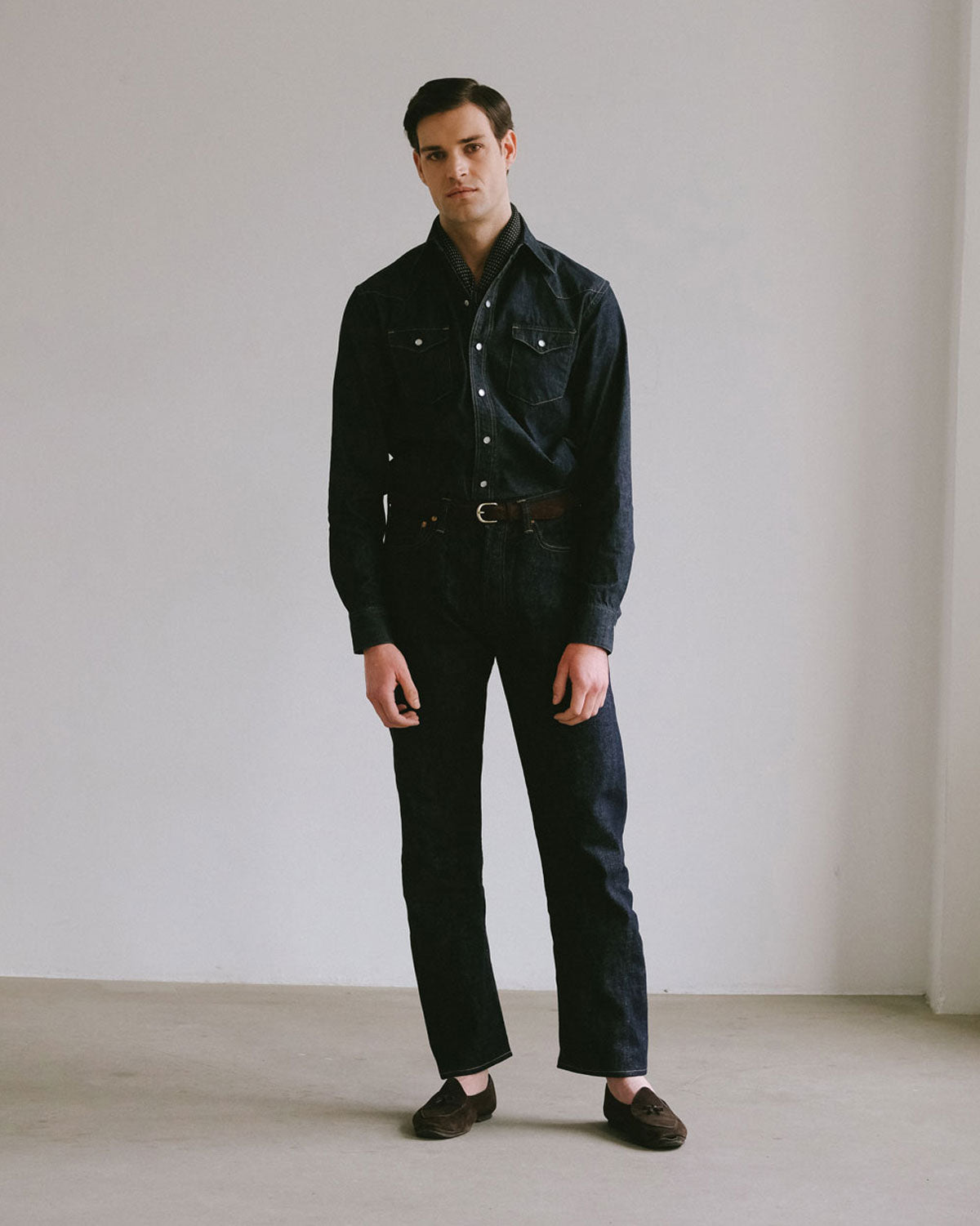 Roper Shirt in Indigo