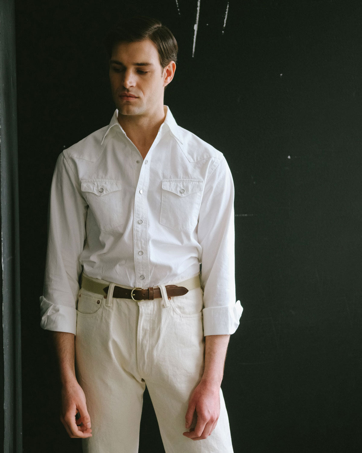 Roper Shirt in White