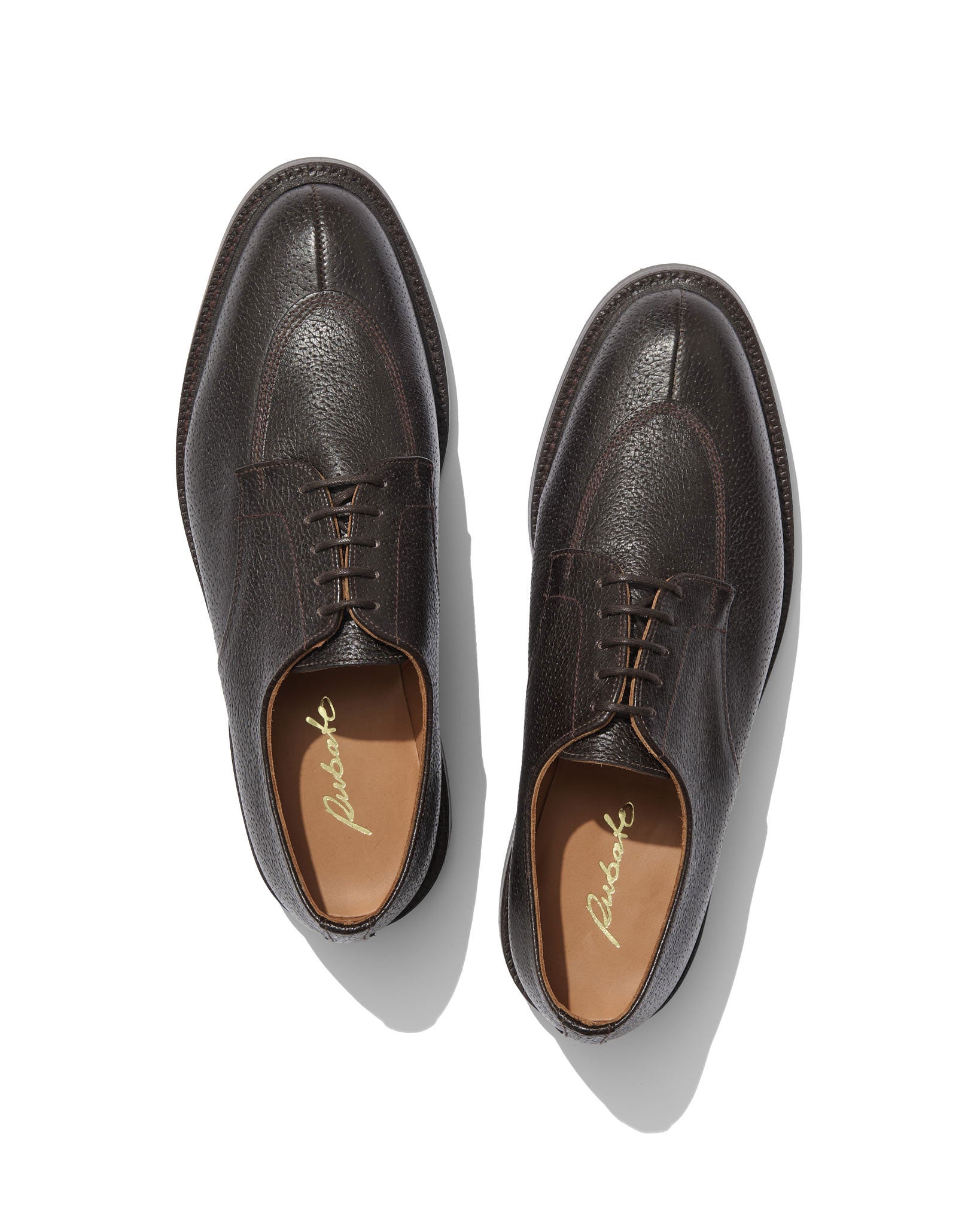 Navvy Cut in Brown Pigskin