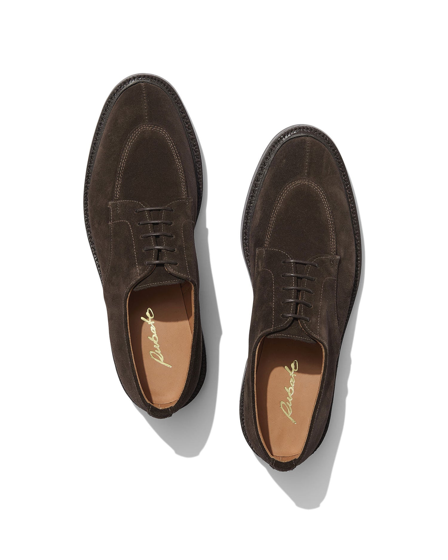 Navvy Cut in Brown Suede