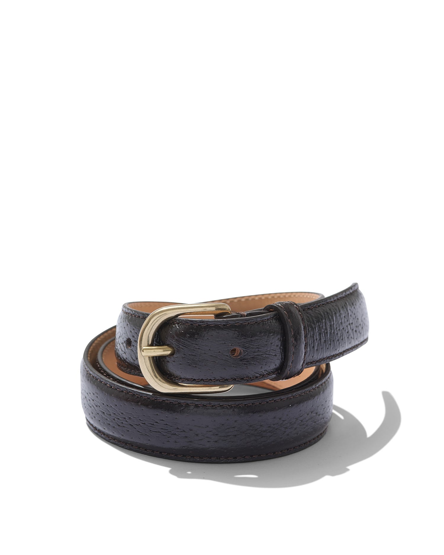 Classic Belt in Brown Pigskin