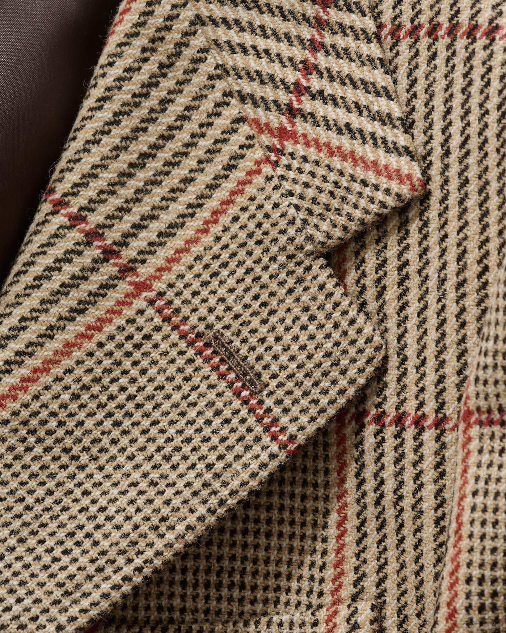 Single Breasted Jacket in Russell Plaid