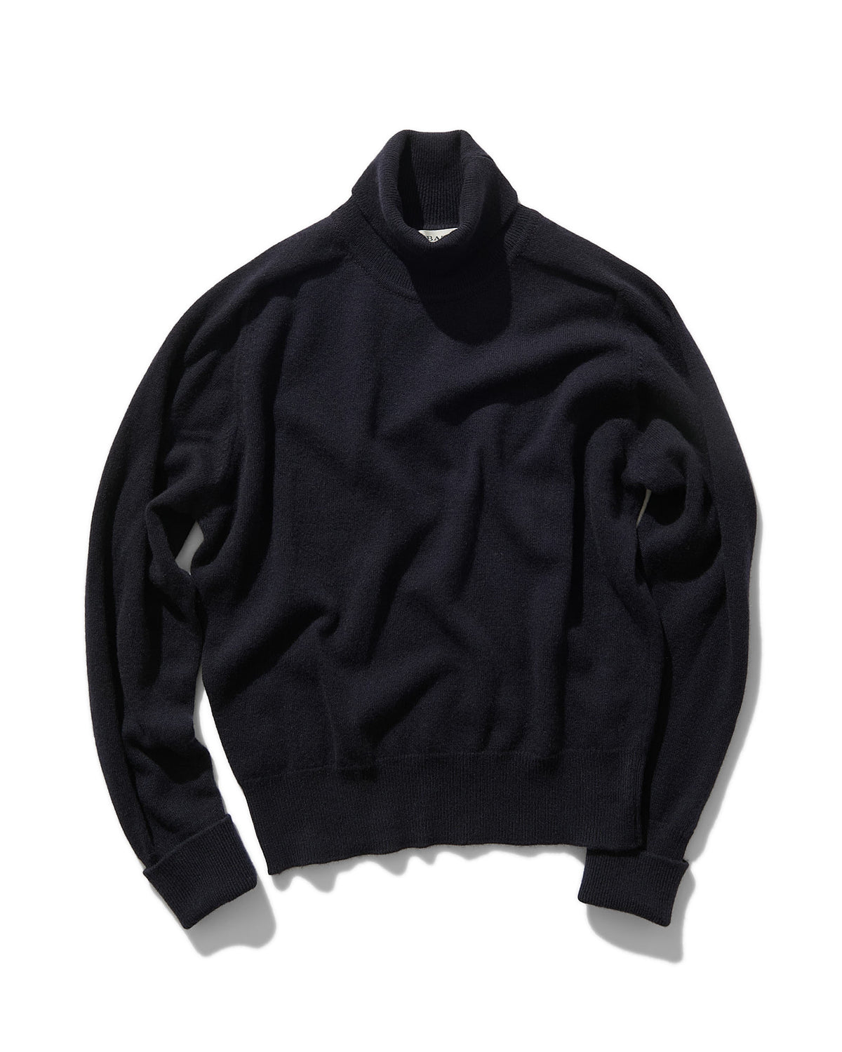 Cashmere Turtleneck in Dark Navy