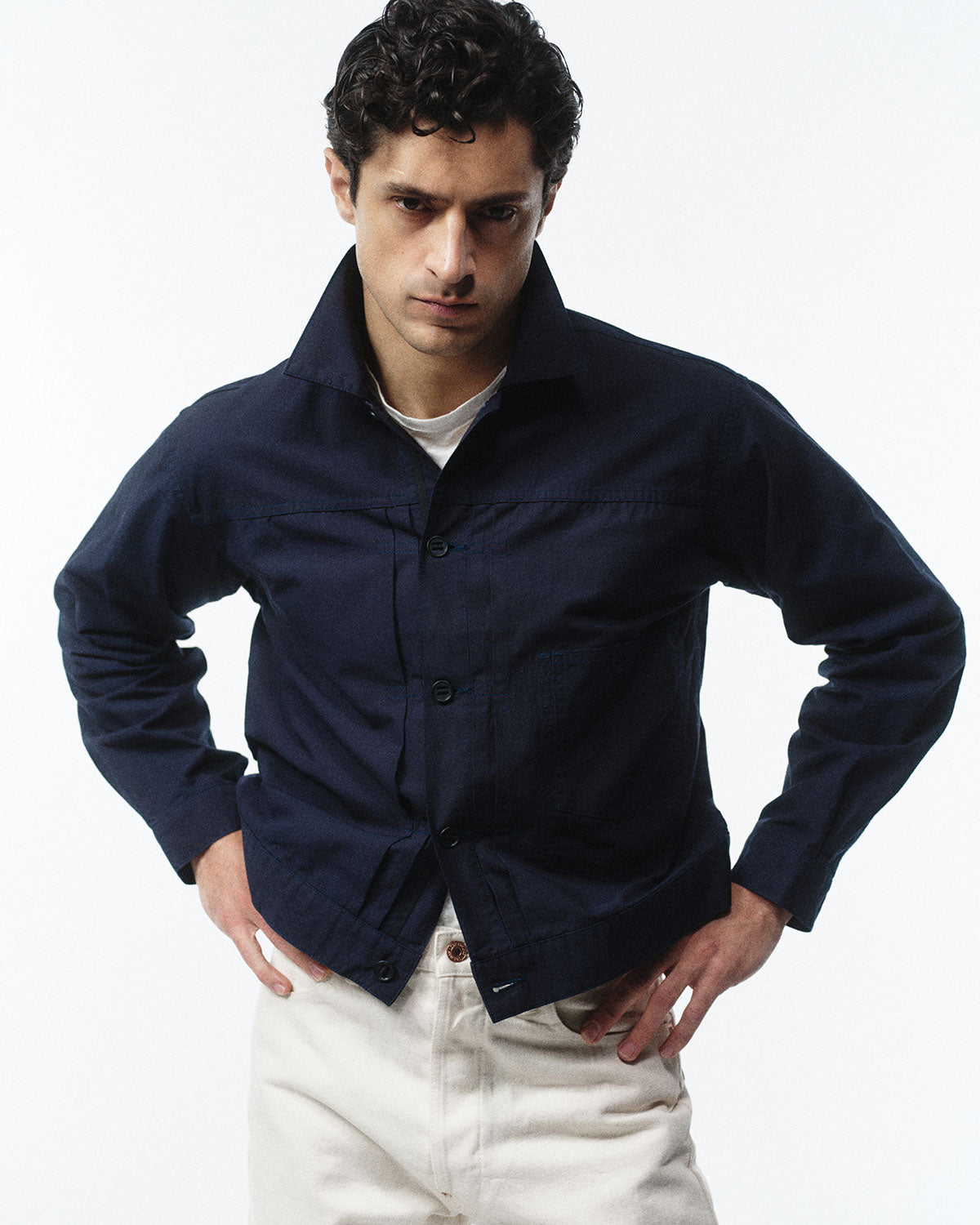 Mercer Jacket in Navy