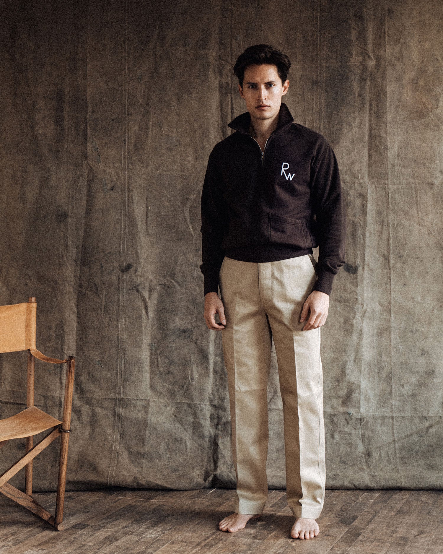 "Rubato Ware" Sweatshirt in Brown