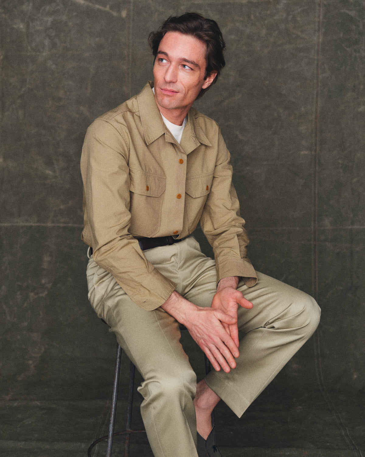 Fatigue Shirt in Khaki