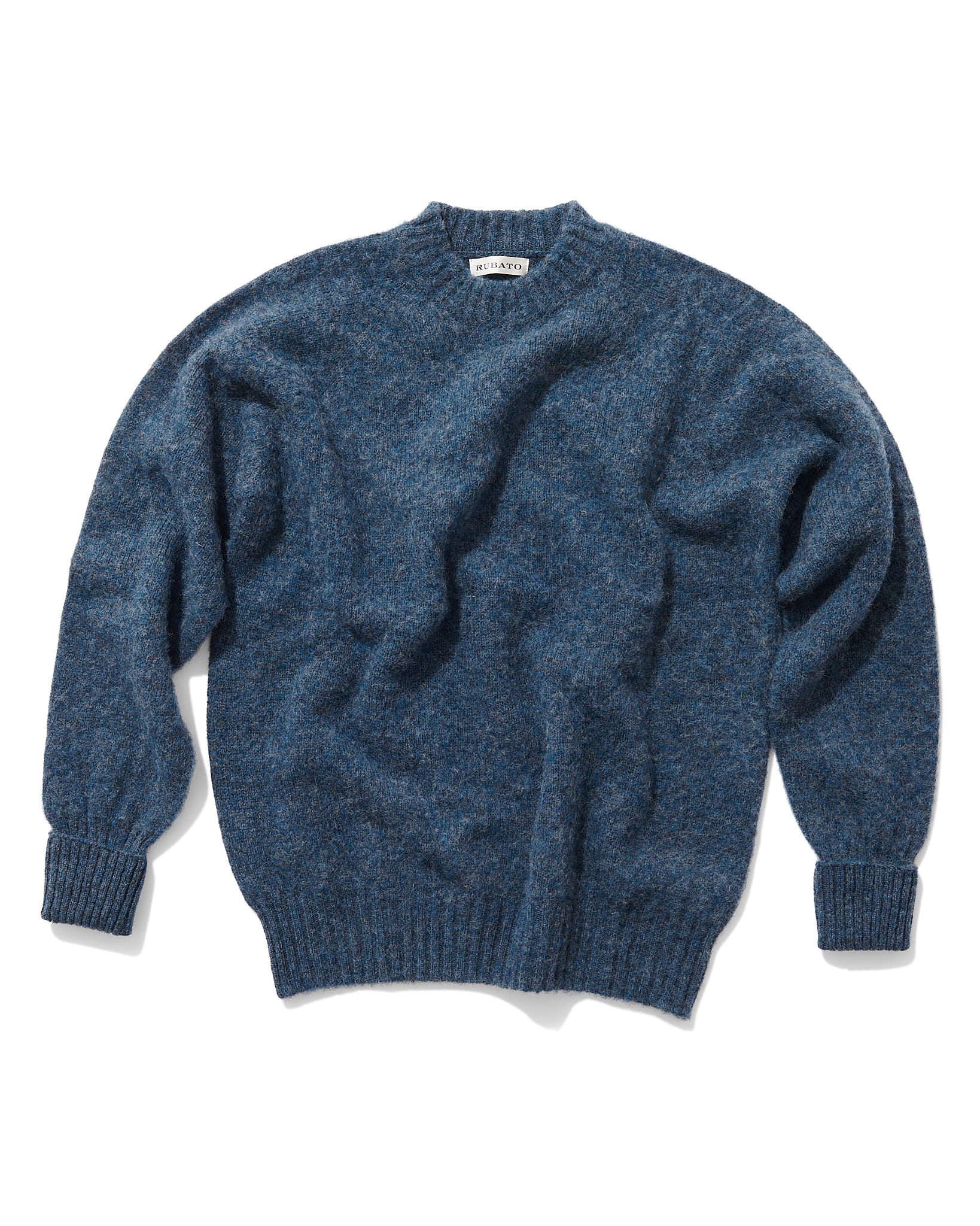 Brushed Shetland in Ocean