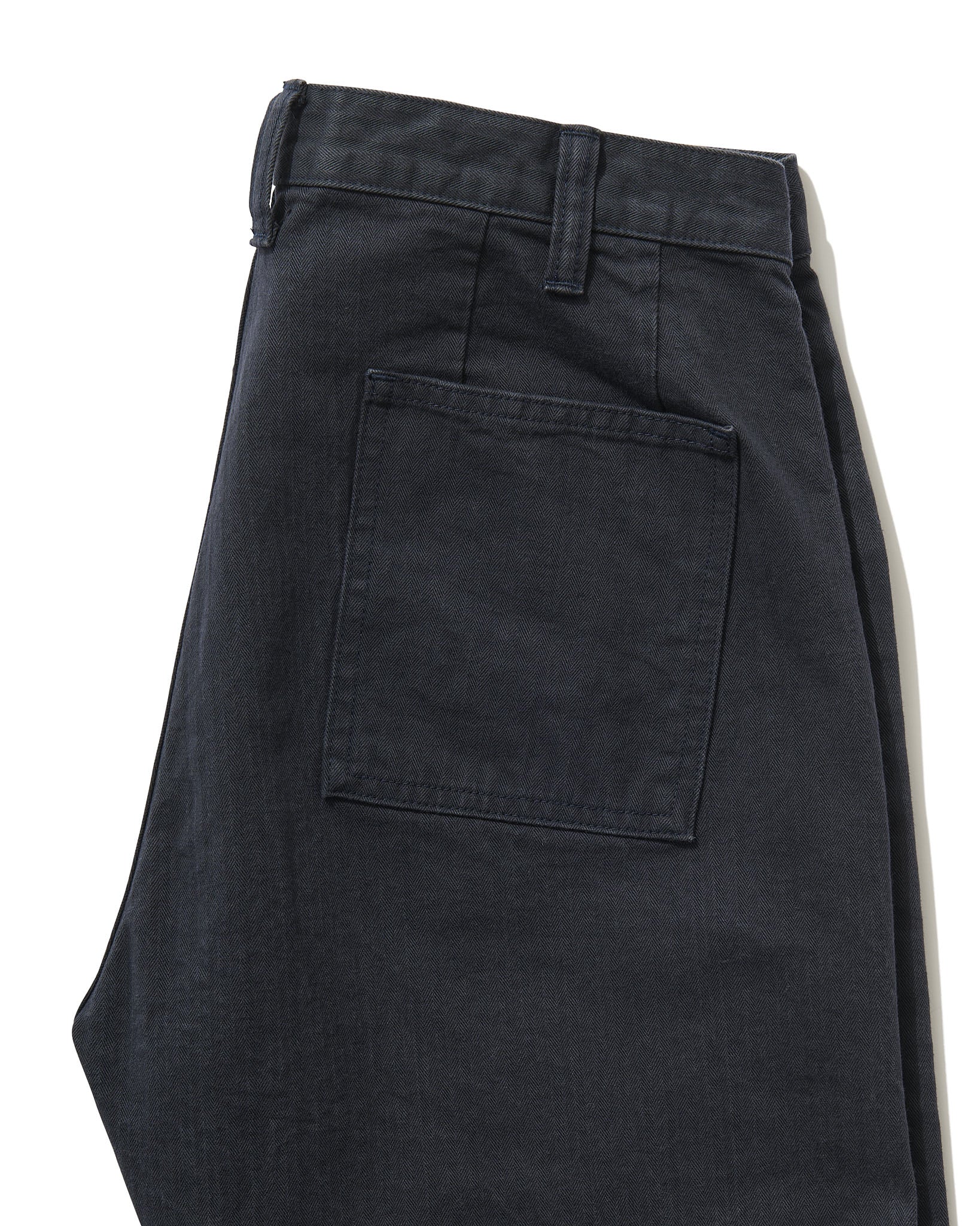 French Pocket Trouser in Navy HBT