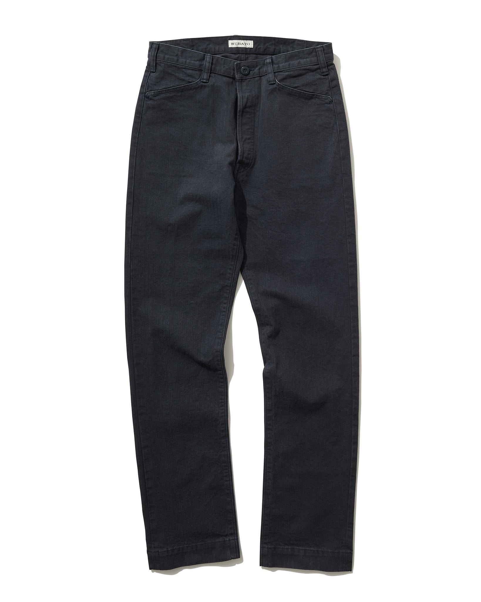 French Pocket Trouser in Navy HBT