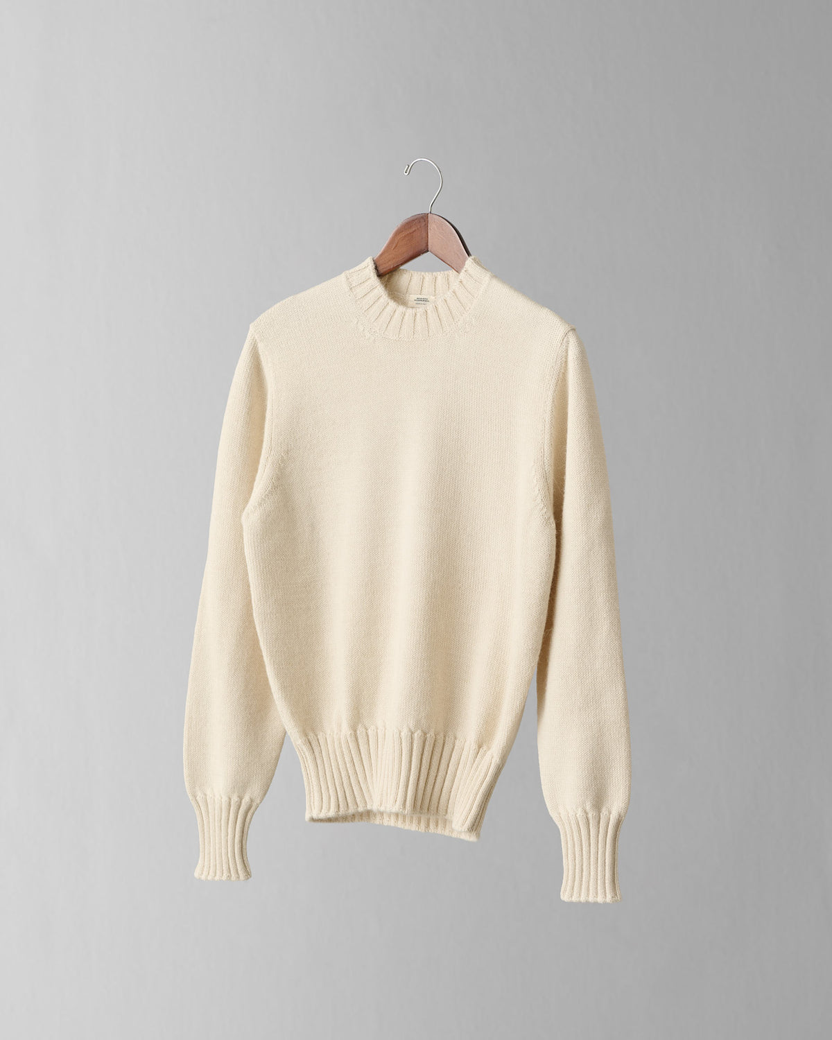 Cortina Crew Neck in Bianco