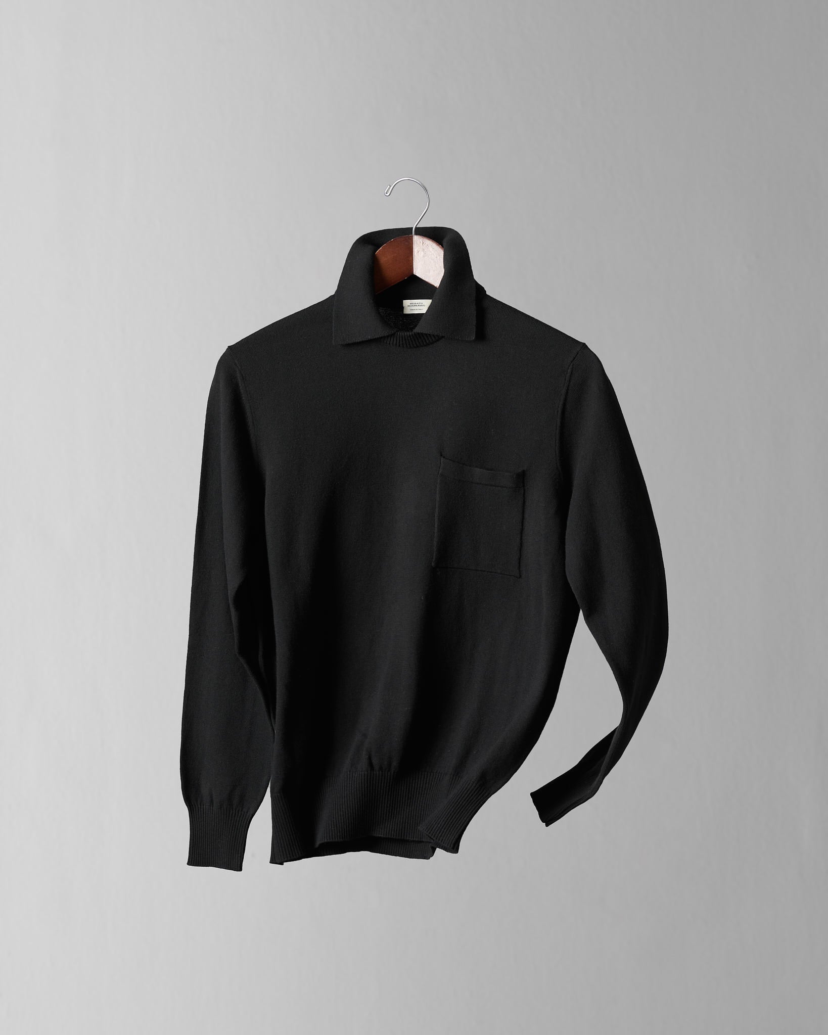 Nonpareil "Collo Inglese" in Nero